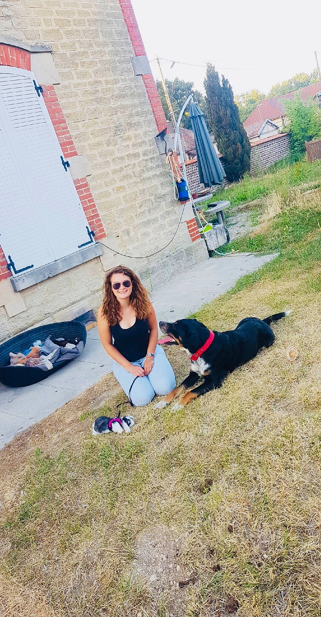 Loustik a rejoint le concours — aidez-le/la à gagner de superbes lots ! adventure, fun, girl, grass, joy, leisure, person, photograph, plant, recreation, sitting, summer, tree, vacation, vehicle