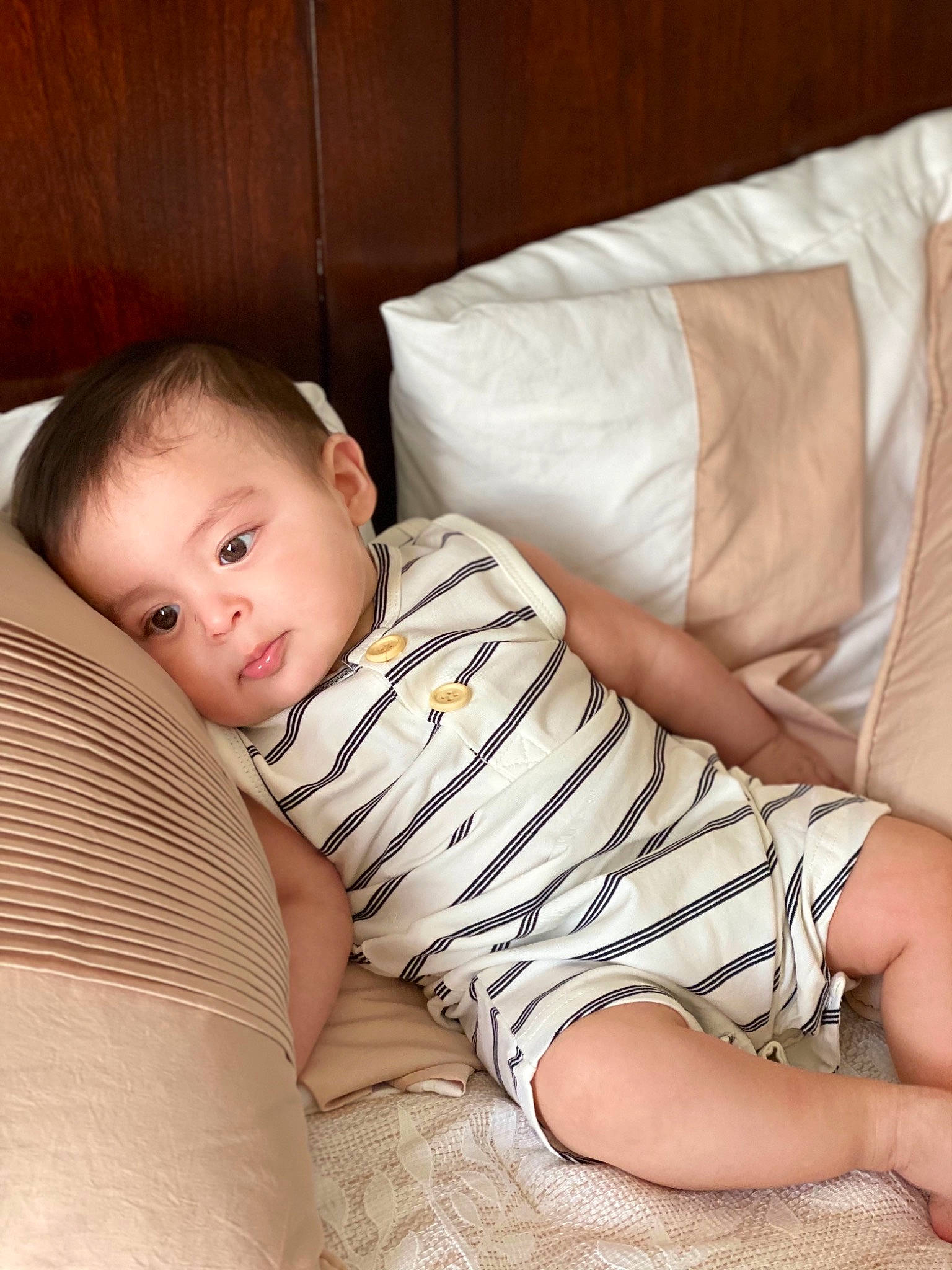 Dariel joined the competition — help win amazing prizes! baby, baby_toddler_clothing, cheek, child, comfort, couch, elbow, finger, flooring, human_body, human_leg, neck, person, shoulder, sitting, skin, sleeve, t_shirt, thigh, toddler