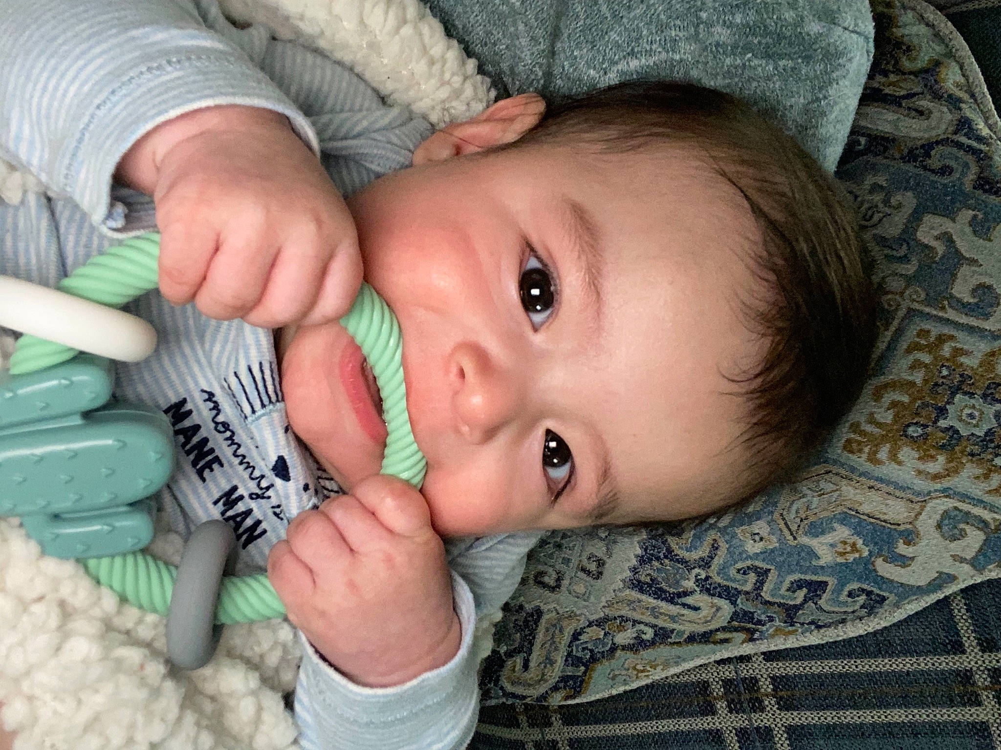 Damian joined the competition — help win amazing prizes! baby_toddler_clothing, cheek, chin, ear, eye, eyebrow, eyelash, face, facial_expression, forehead, hair, hairstyle, head, iris, lip, mouth, nose, organ, person, skin