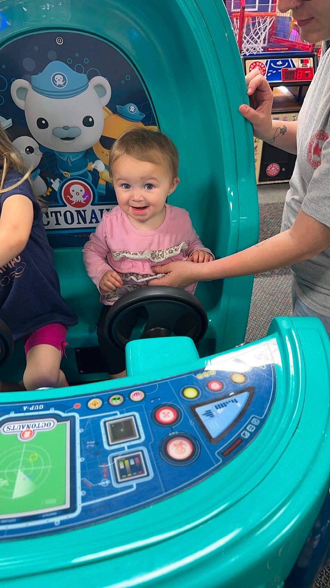 Haven is registered to the contest to win money with this photo: aqua, azure, blue, child, electric_blue, event, fun, games, green, happy, joy, leisure, people, person, pink, play, product, recreation, smile, snapshot