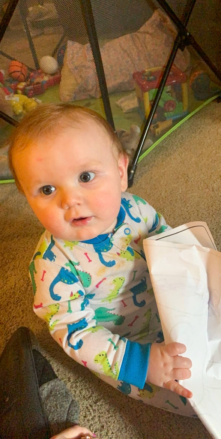 Kenny is registered to the contest to win money with this photo: baby, baby_products, cheek, child, eye, iris, nose, person, skin, smile, toddler