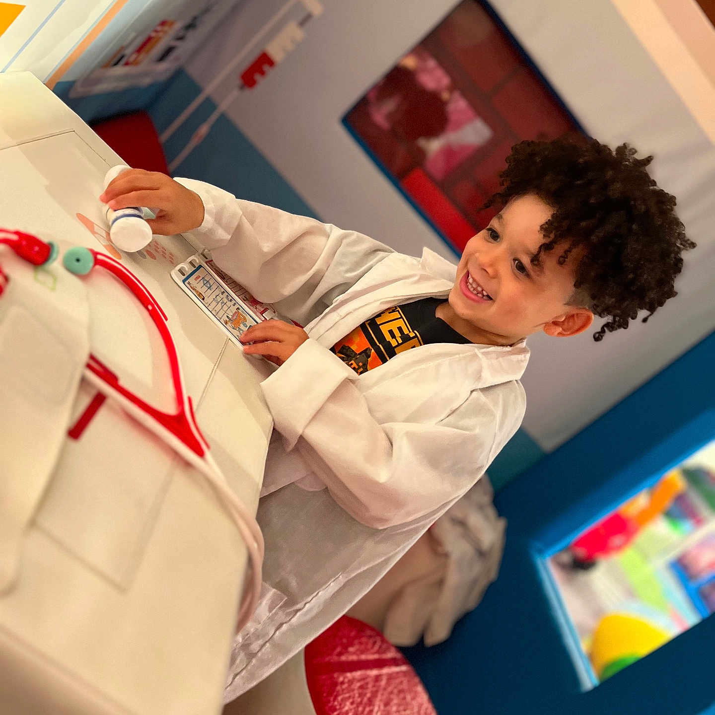 Corry joined the competition — help win amazing prizes! accessories, astronaut, bag, bodypart, boy, chef, child, clothing, coat, doctor, face, finger, hand, handbag, head, male, person, photography, portrait, student