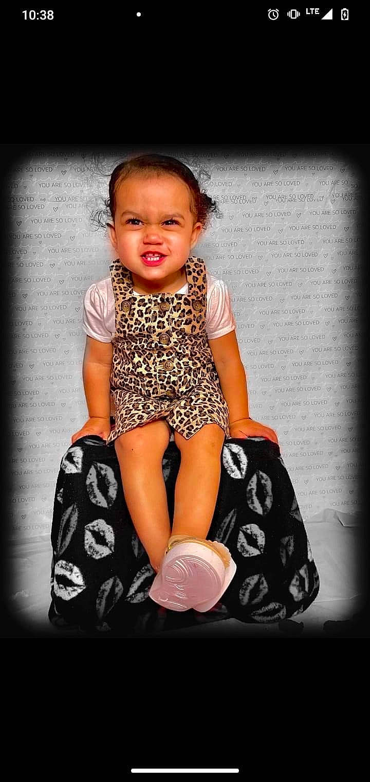 Kimber joined the competition — help win amazing prizes! baby_toddler_clothing, eye, fashion_design, flash_photography, happy, head, human_leg, knee, magenta, pattern, person, pink, purple, shoe, sleeve, smile, standing, street_fashion, style, thigh