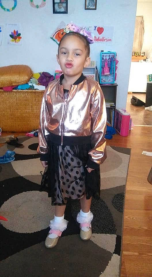 Adalisia joined the competition — help win amazing prizes! child, costume, person