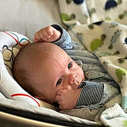 Oliver joined the competition — help win amazing prizes! baby, bed, blanket, bodypart, crib, cushion, face, finger, furniture, hand, head, homedecor, infantbed, newborn, person, photography, portrait, quilt, sleeping, yawning