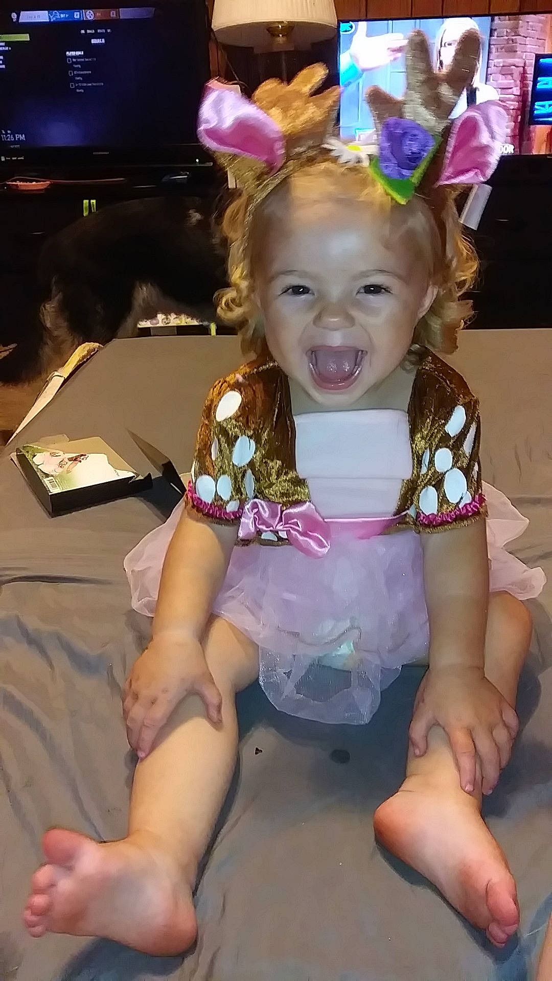 Ma'Leah joined the competition — help win amazing prizes! beauty, blond, chair, child, event, fun, hair, happy, head, human_body, human_leg, iris, leisure, mouth, organ, person, pink, skin, smile, thigh