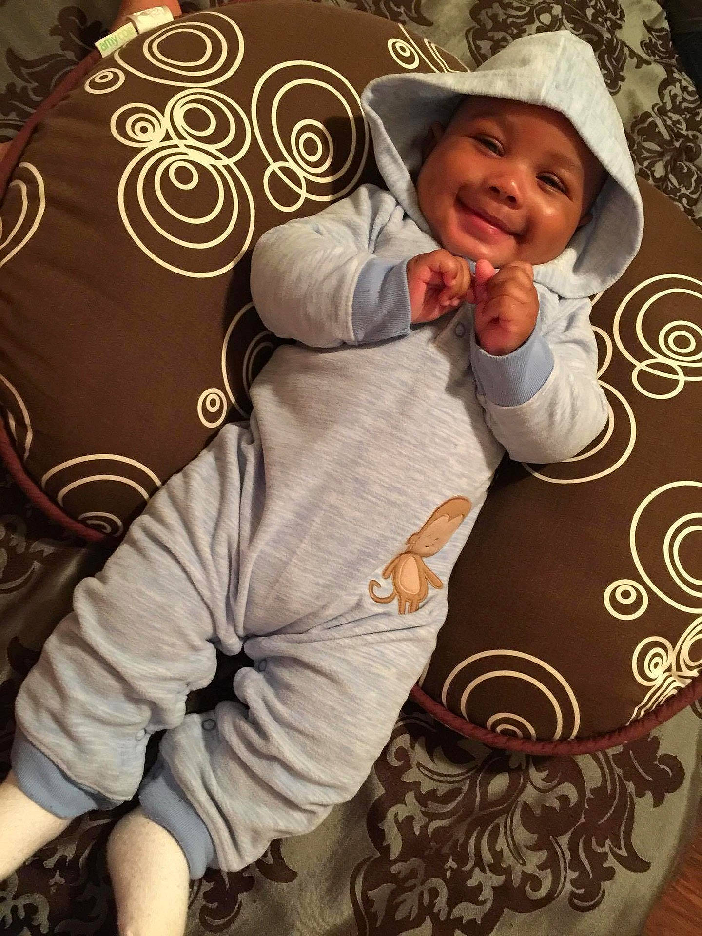 Brandon Jr joined the competition — help win amazing prizes! child, girl, headwear, joy, pattern, person, product, textile, toddler