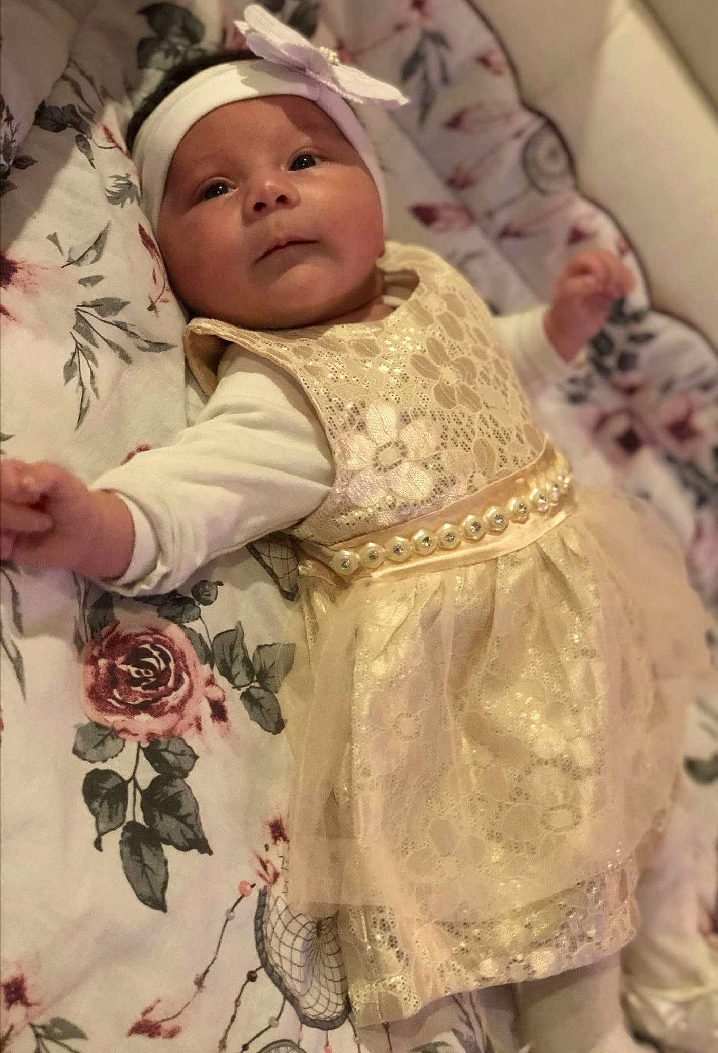 Zenta participe au concours pour gagner de l'argent avec cette photo : baby, baby_products, baby_toddler_clothing, child, embellishment, floribunda, flowering_plant, garden_roses, headwear, human, hybrid_tea_rose, nose, person, petal, rose, rose_family, rose_order, toddler