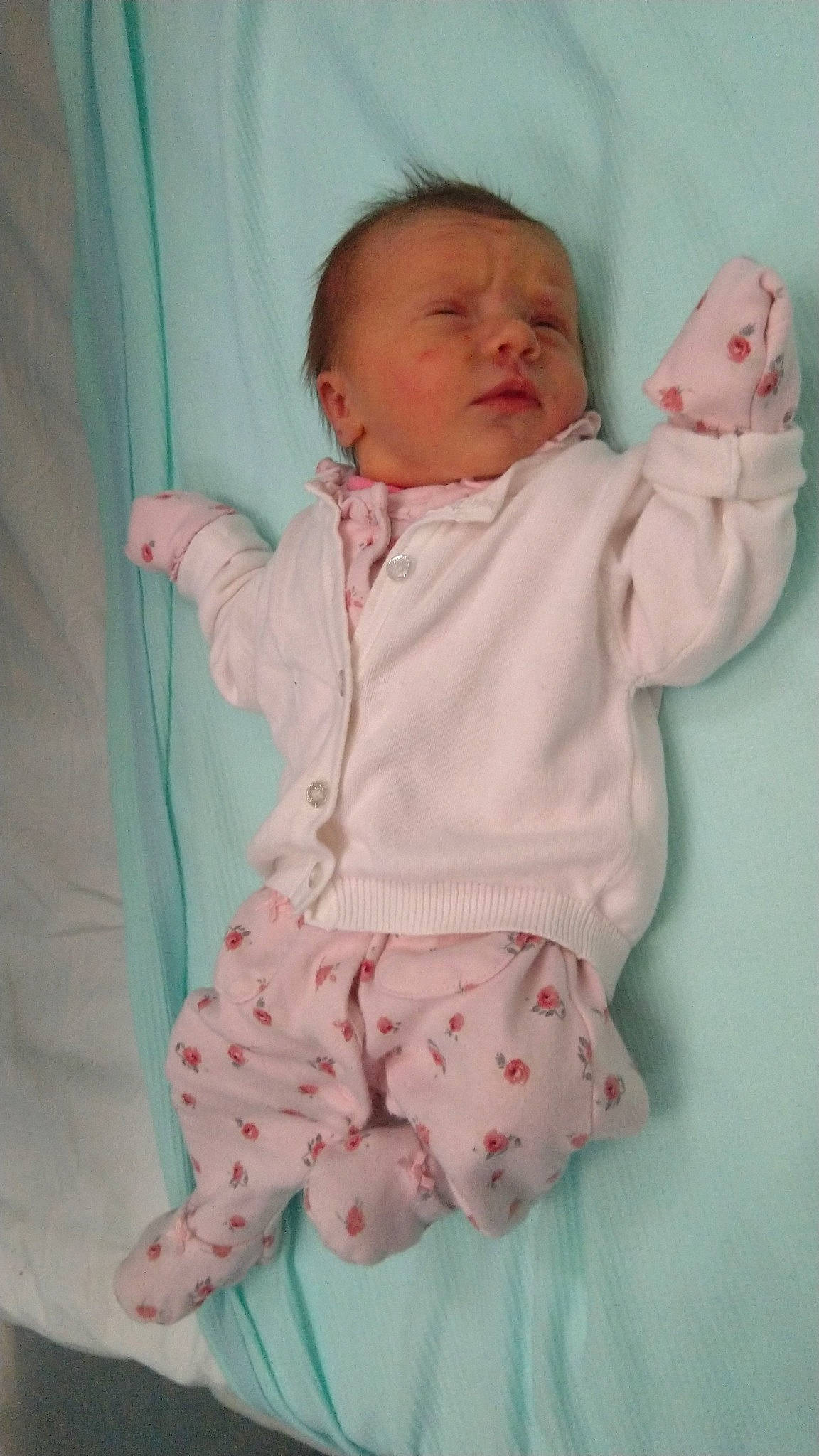 Summer-rose is registered to the contest to win money with this photo: baby_products, bedtime, cheek, child, infant, iris, outerwear, person, pink, product, skin, sleep, sleeve, smile, textile, toddler