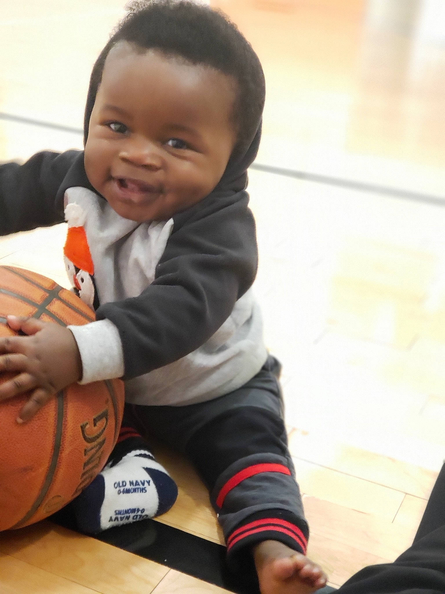 Jaylyn is registered to the contest to win money with this photo: baby, child, finger, person, play, sitting, toddler