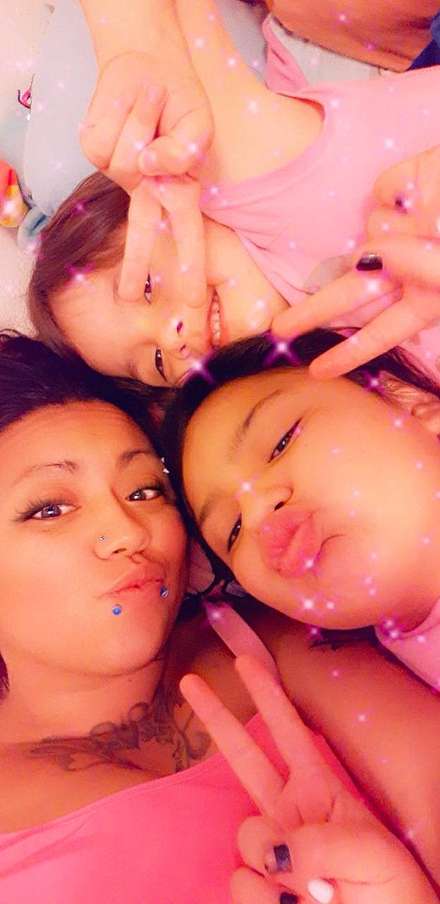 Zaylee is registered to the contest to win money with this photo: cheek, chin, eyebrow, eyelash, finger, forehead, gesture, hair, hairstyle, happy, lip, mouth, muscle, neck, nose, organ, person, pink, purple, skin