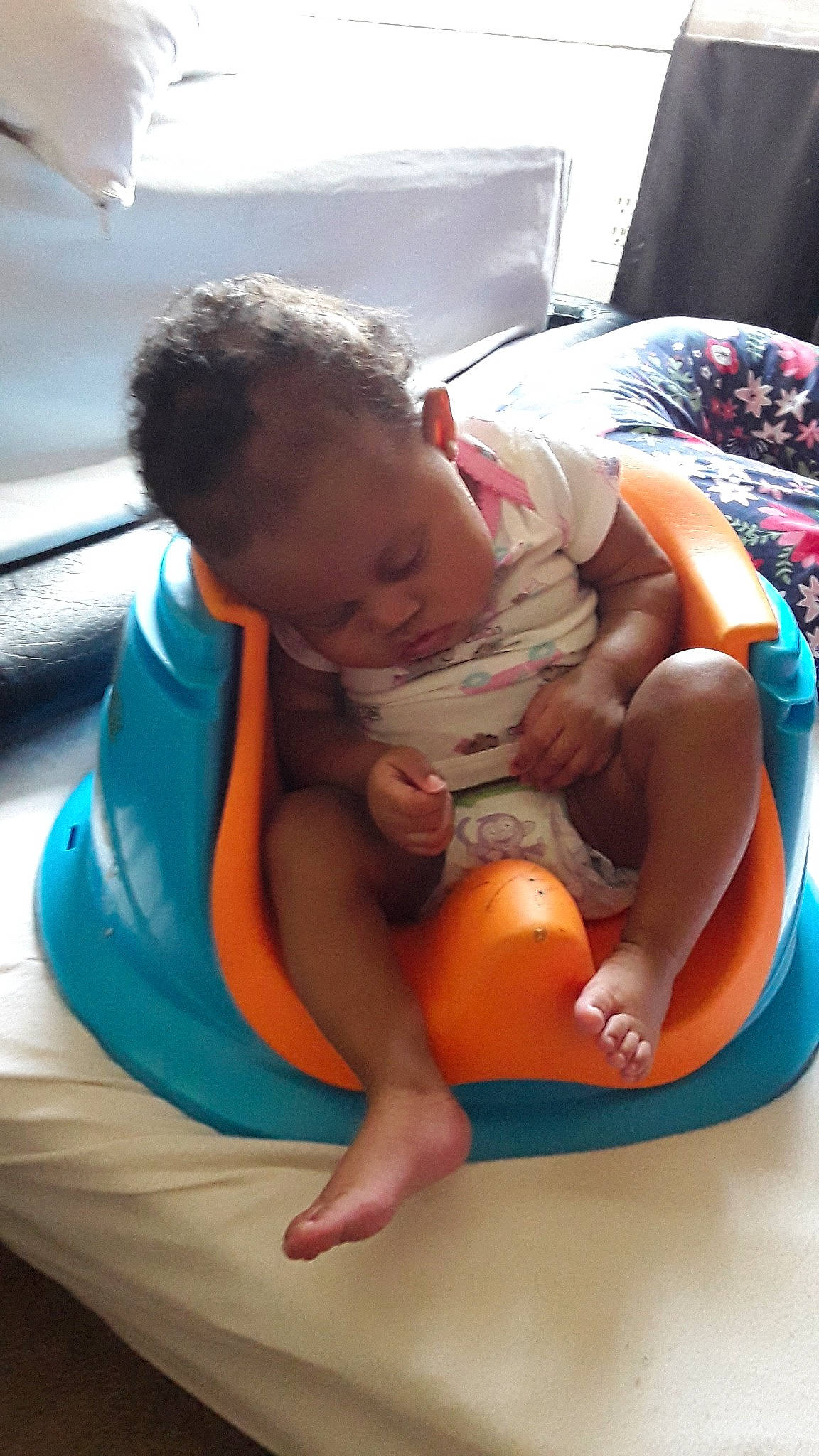 Jaylah is registered to the contest to win money with this photo: baby, child, fun, person, play, toddler