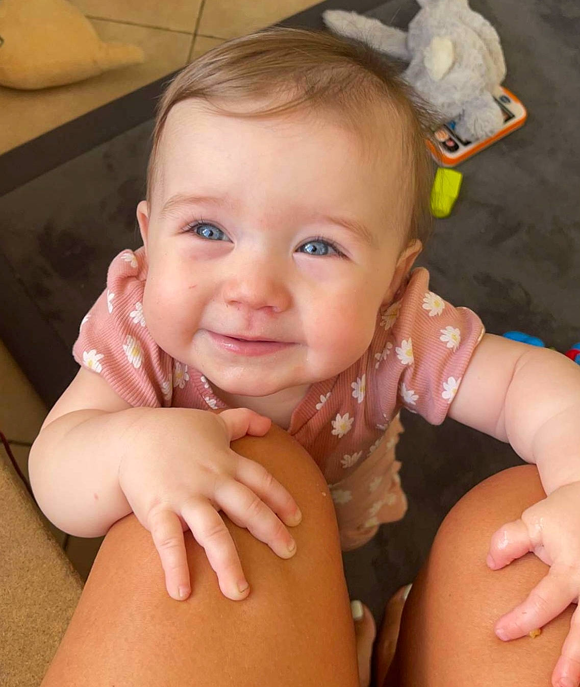 Alaia is registered to the contest to win money with this photo: arm, cheek, chin, facial_expression, hairstyle, hand, happy, head, human_body, joint, joy, leg, mammal, mouth, muscle, neck, nose, person, product, skin