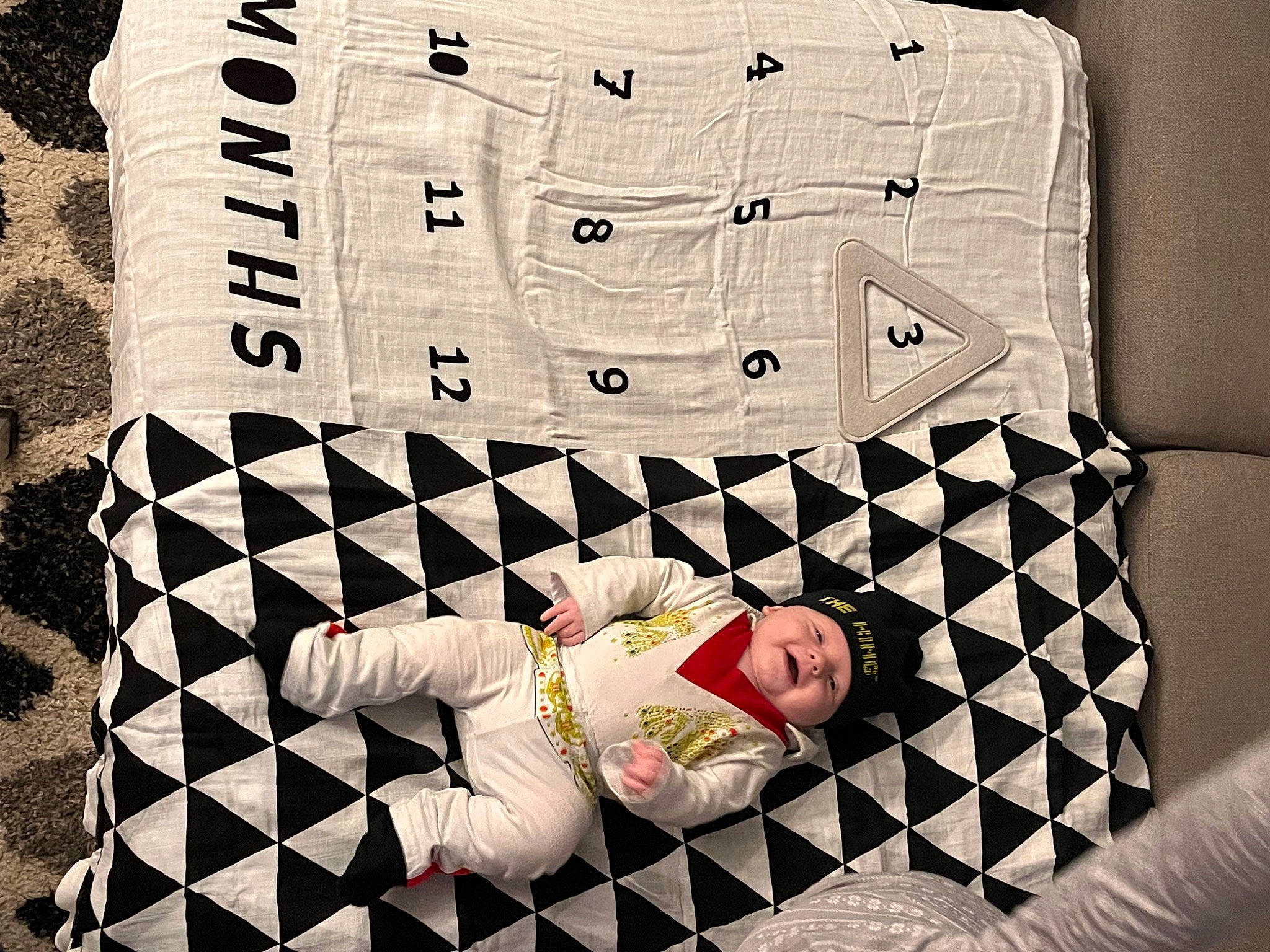 Oliver joined the competition — help win amazing prizes! black, carmine, design, flooring, font, games, grass, headwear, linens, paper, paper_product, pattern, person, photograph, product, recreation, rectangle, sleeve, square, textile