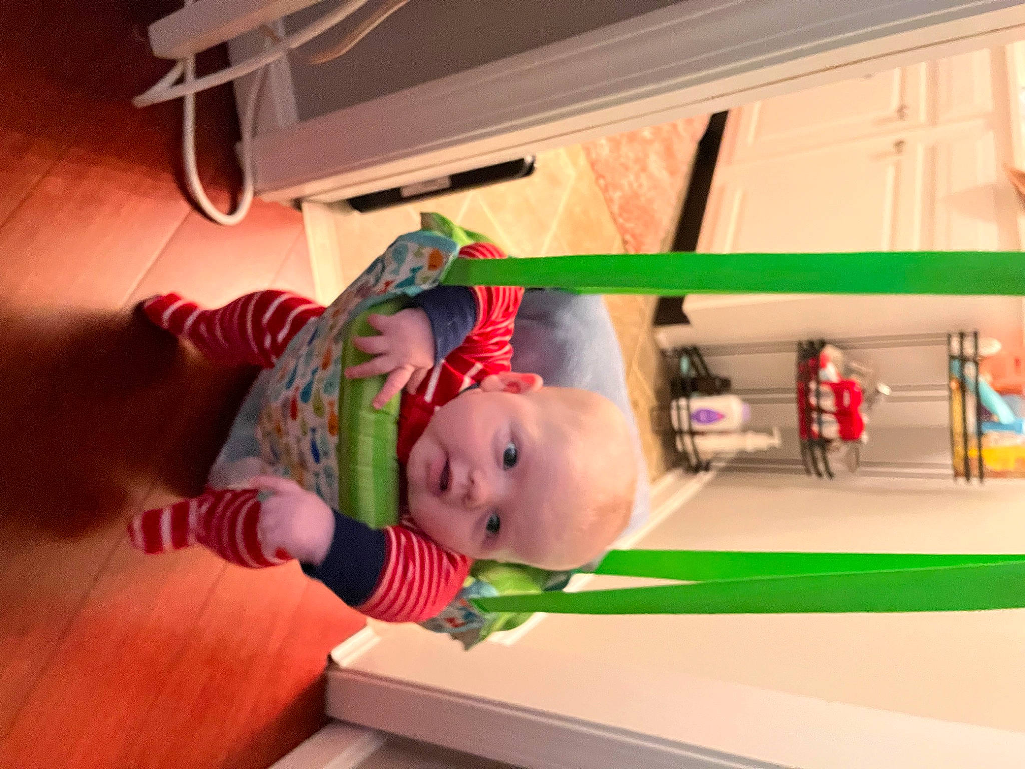 Oliver joined the competition — help win amazing prizes! baby, baby_products, chest, child, flooring, fun, games, human_leg, indoor_games_and_sports, knee, leisure, person, play, recreation, room, toddler, wood