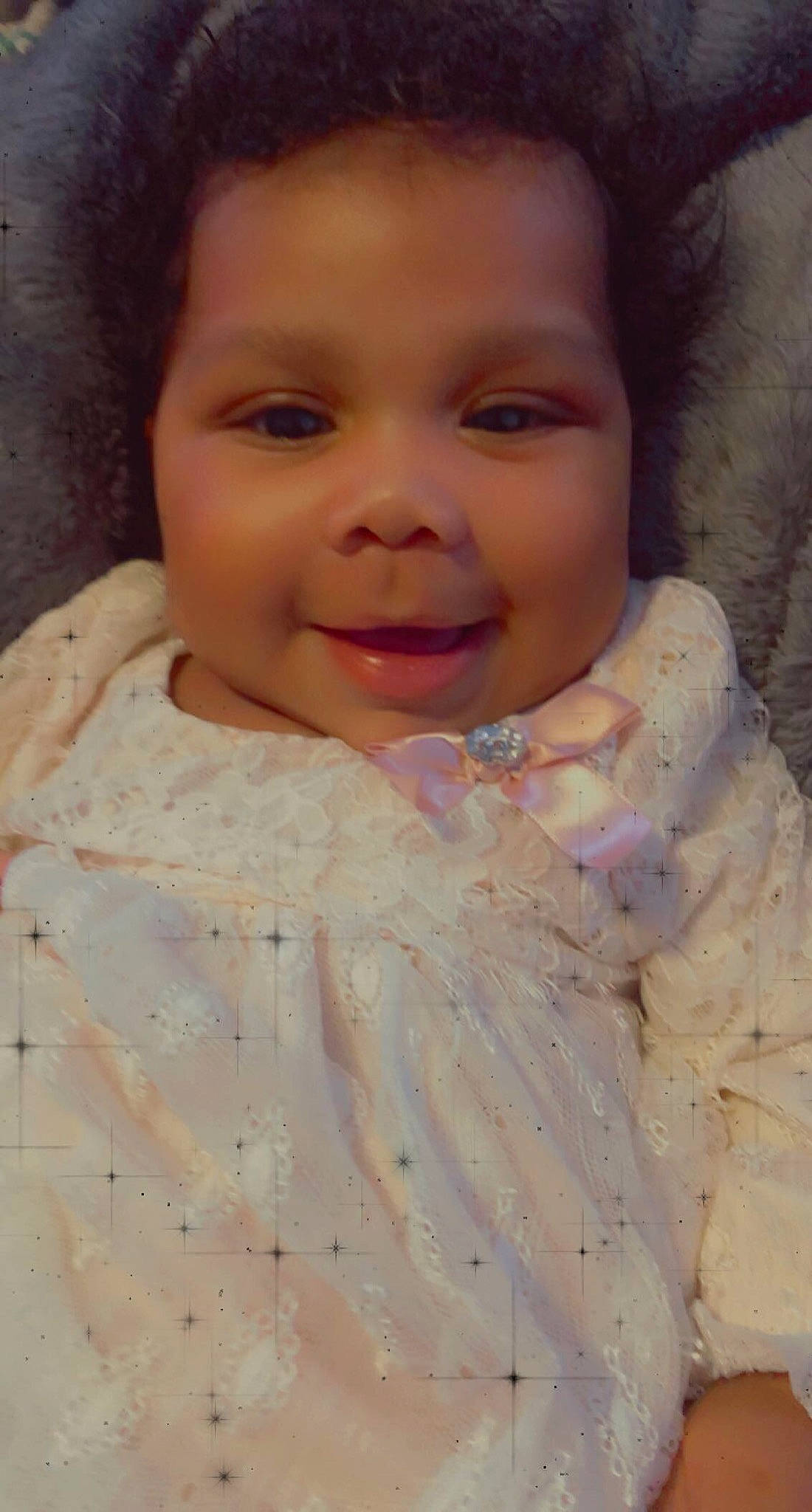 Adalynne is registered to the contest to win money with this photo: baby_toddler_clothing, beauty, black_hair, cheek, child, chin, eye, eyebrow, eyelash, face, facial_expression, forehead, hairstyle, head, iris, lip, nose, organ, person, skin