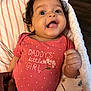 Zariah joined the competition — help win amazing prizes! applique, architecture, baby, babylaughing, bed, bedroom, blanket, bodypart, building, clothing, couch, cradle, crib, cushion, cutlery, dress, face, finger, furniture, hand
