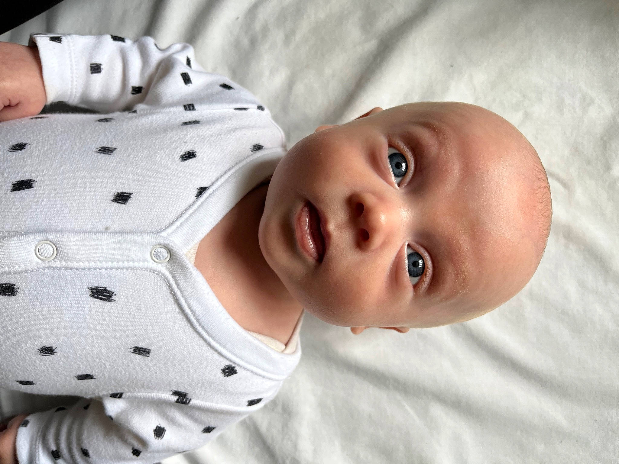 Cillian joined the competition — help win amazing prizes! baby, baby_products, baby_toddler_clothing, child, collar, comfort, happy, linens, mammal, nose, pattern, person, portrait_photography, product, room, skin, sleeve, smile, textile, toddler