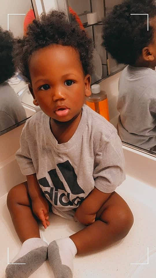 Kristopher joined the competition — help win amazing prizes! black, cheek, ear, eyelash, facial_expression, fashion, forehead, fun, hair, happy, head, joint, mouth, nose, person, photograph, shorts, skin, sleeve, toddler