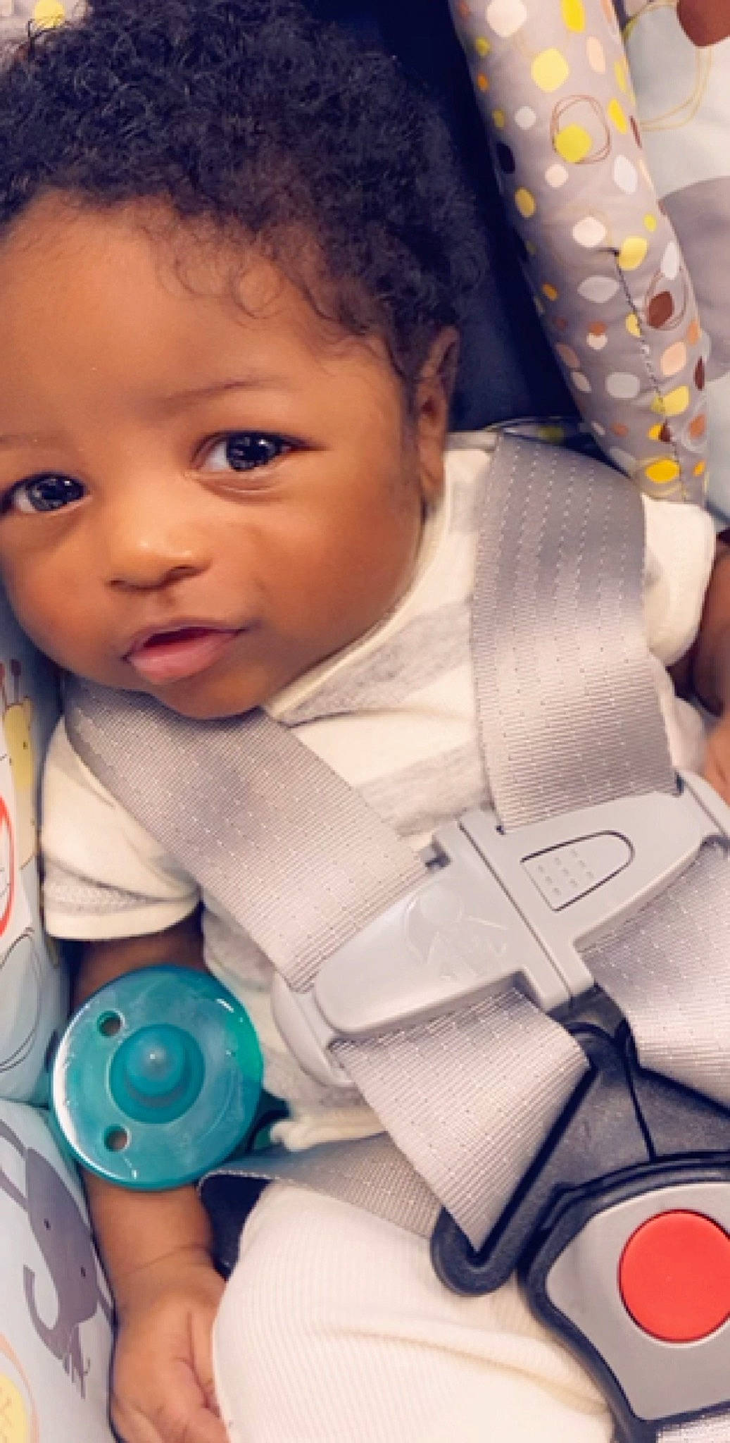 Khamari is registered to the contest to win money with this photo: baby, black_hair, cheek, child, ear, eye, nose, person, skin, toddler