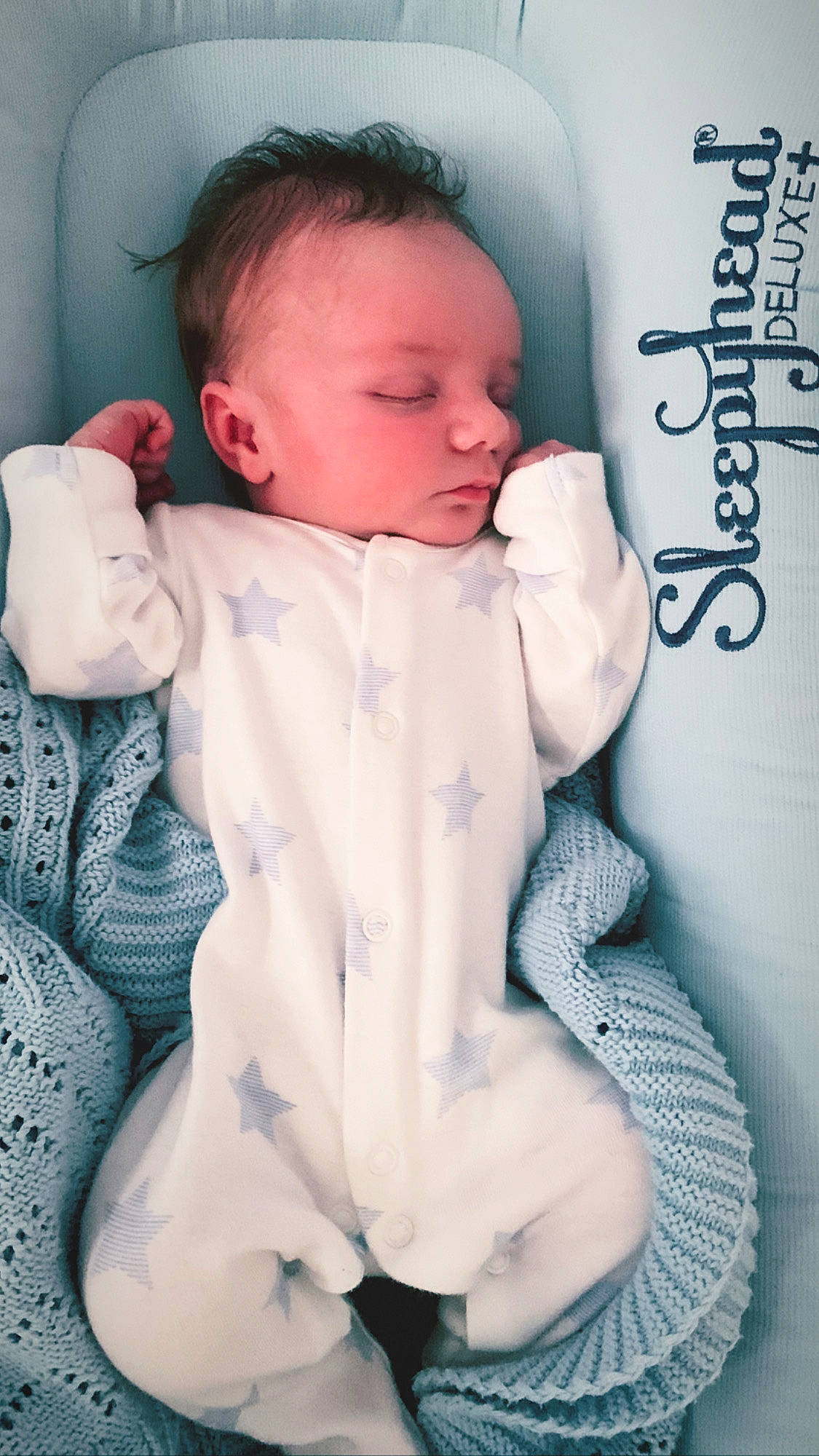 Jenson joined the competition — help win amazing prizes! arm, baby, baby_toddler_clothing, cheek, comfort, eye, eyelash, face, finger, hand, head, iris, pattern, person, product, skin, sleeve, stomach, textile, thumb