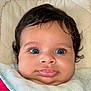 Malika participe au concours pour gagner de l'argent avec cette photo : baby, babylaughing, blackhair, bodypart, face, hair, happy, head, mouth, newborn, person, photography, portrait, skin, smile, spitting, tongue