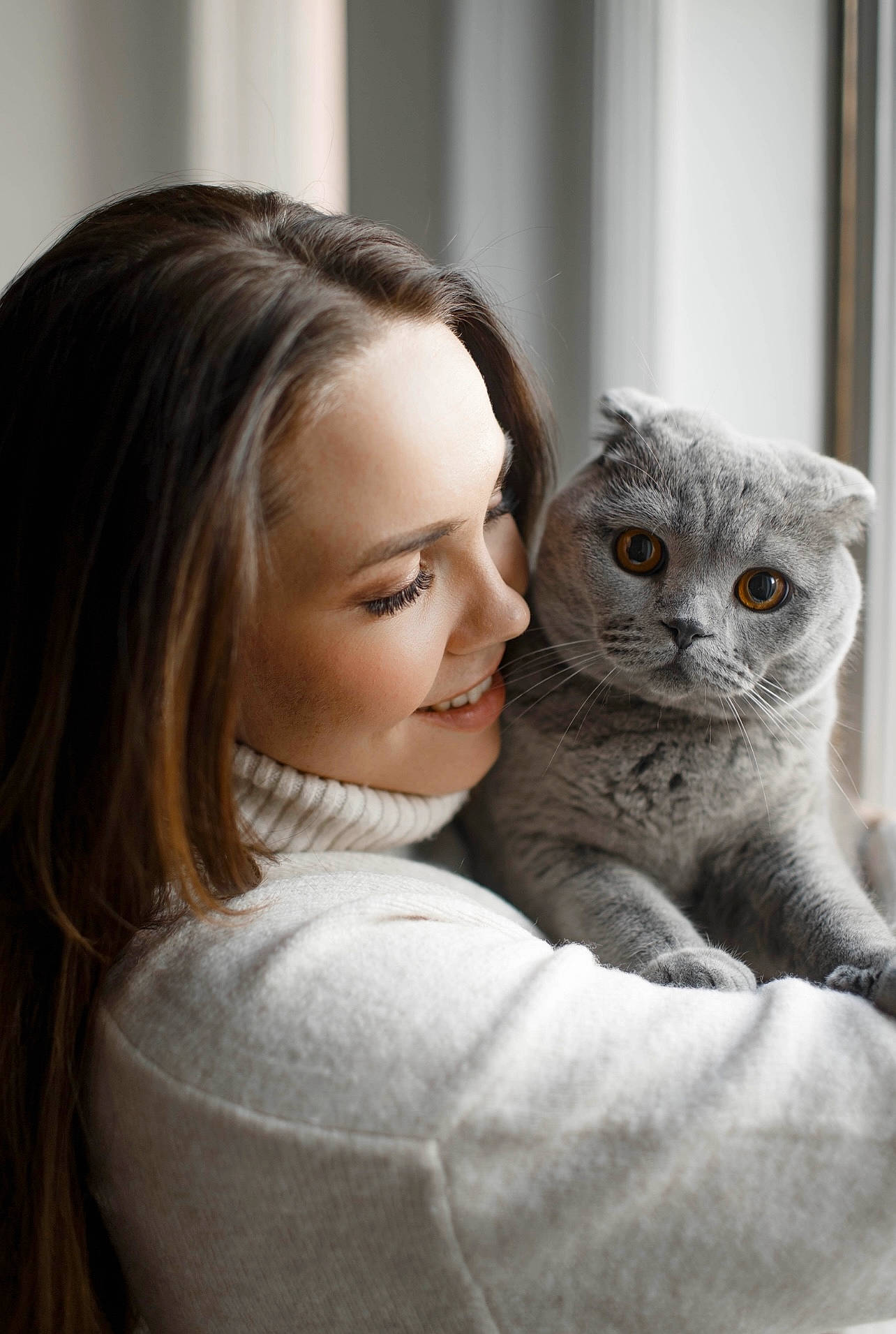 Buffon is registered to the contest to win money with this photo: art, carnivore, cat, comfort, domestic_short_haired_cat, eyelash, felidae, flash_photography, fur, grey, happy, hug, paw, photo_caption, sitting, small_to_medium_sized_cats, smile, snout, tail, whiskers