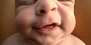 Jager joined the competition — help win amazing prizes! baby, face, closeup, expression, smile, skin, head, newborn, person, human, portrait, infant, cheeks, mouth, nose, eyes_closed, cute, funny_face, child, baby_skin