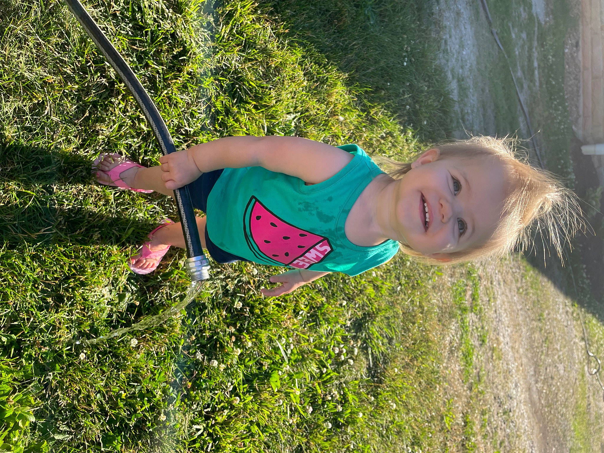 Evalyn joined the competition — help win amazing prizes! child, facial_expression, fun, grass, grassland, happy, joy, landscape, leaf, leisure, mammal, natural_environment, nature, people, people_in_nature, person, plant, smile, sunlight, toddler