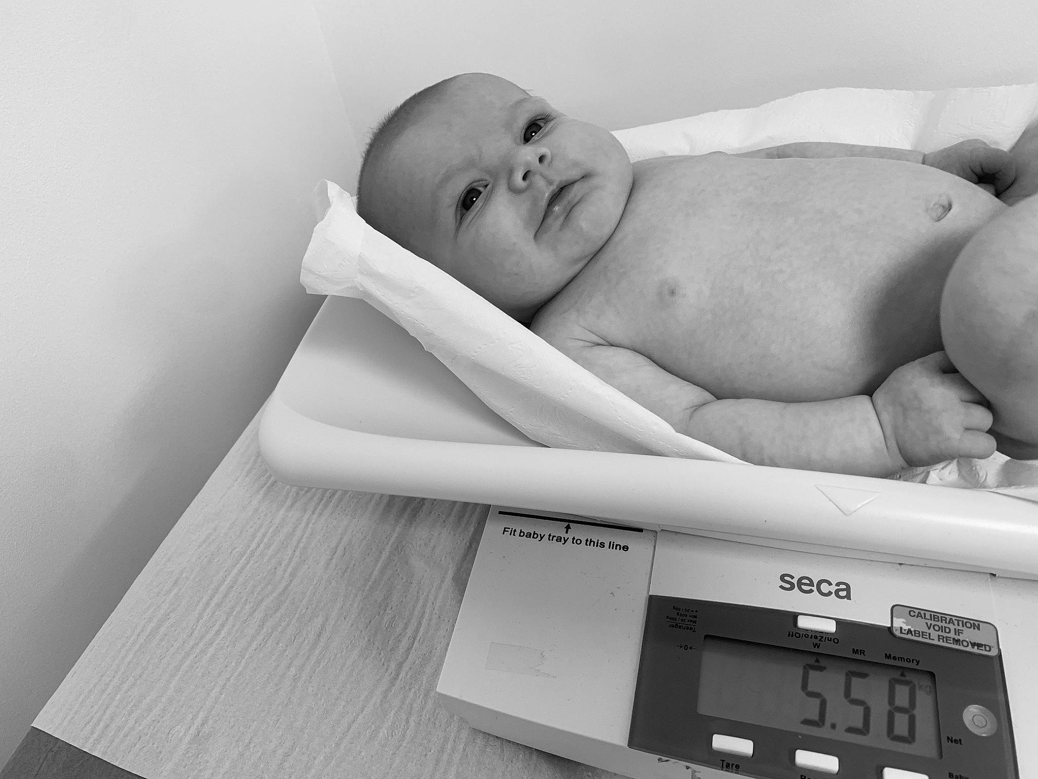 Neo Jessie joined the competition — help win amazing prizes! abdomen, baby, chest, child, comfort, diaper, display_device, gauge, home_appliance, kitchen_scale, measuring_instrument, monochrome, monochrome_photography, person, postal_scale, product, room, scale, table, toddler