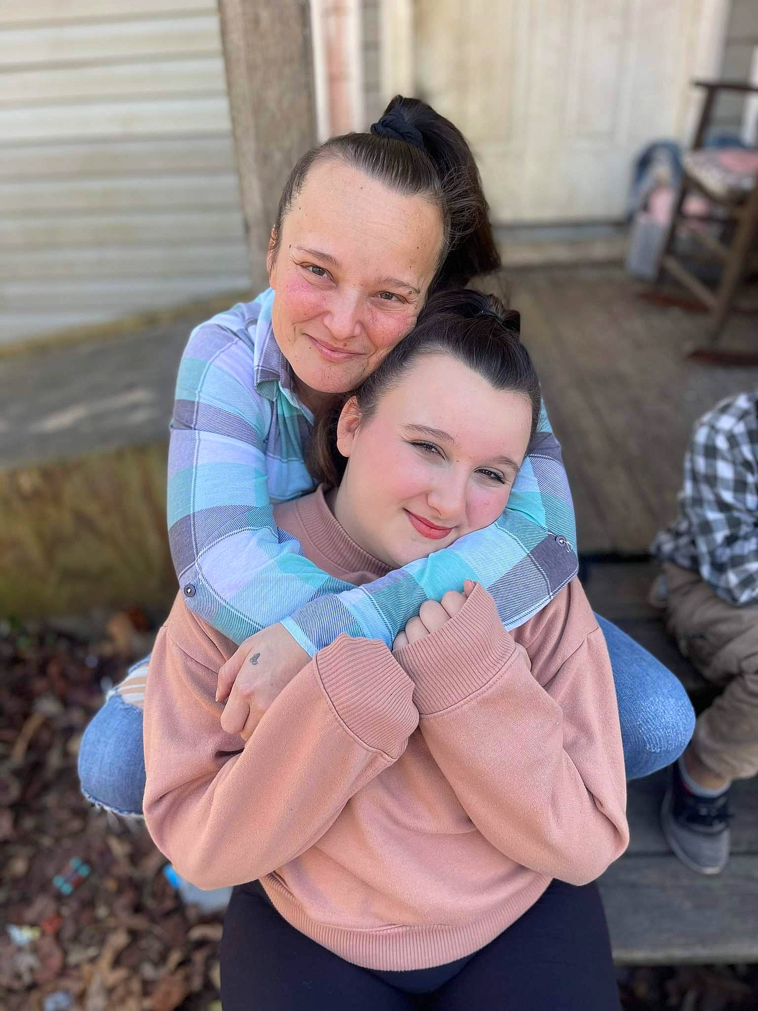 Isabella joined the competition — help win amazing prizes! child, event, formal_wear, fun, gesture, grass, hairstyle, happy, hug, interaction, joy, laugh, leisure, love, pattern, people_in_nature, person, plaid, romance, sitting