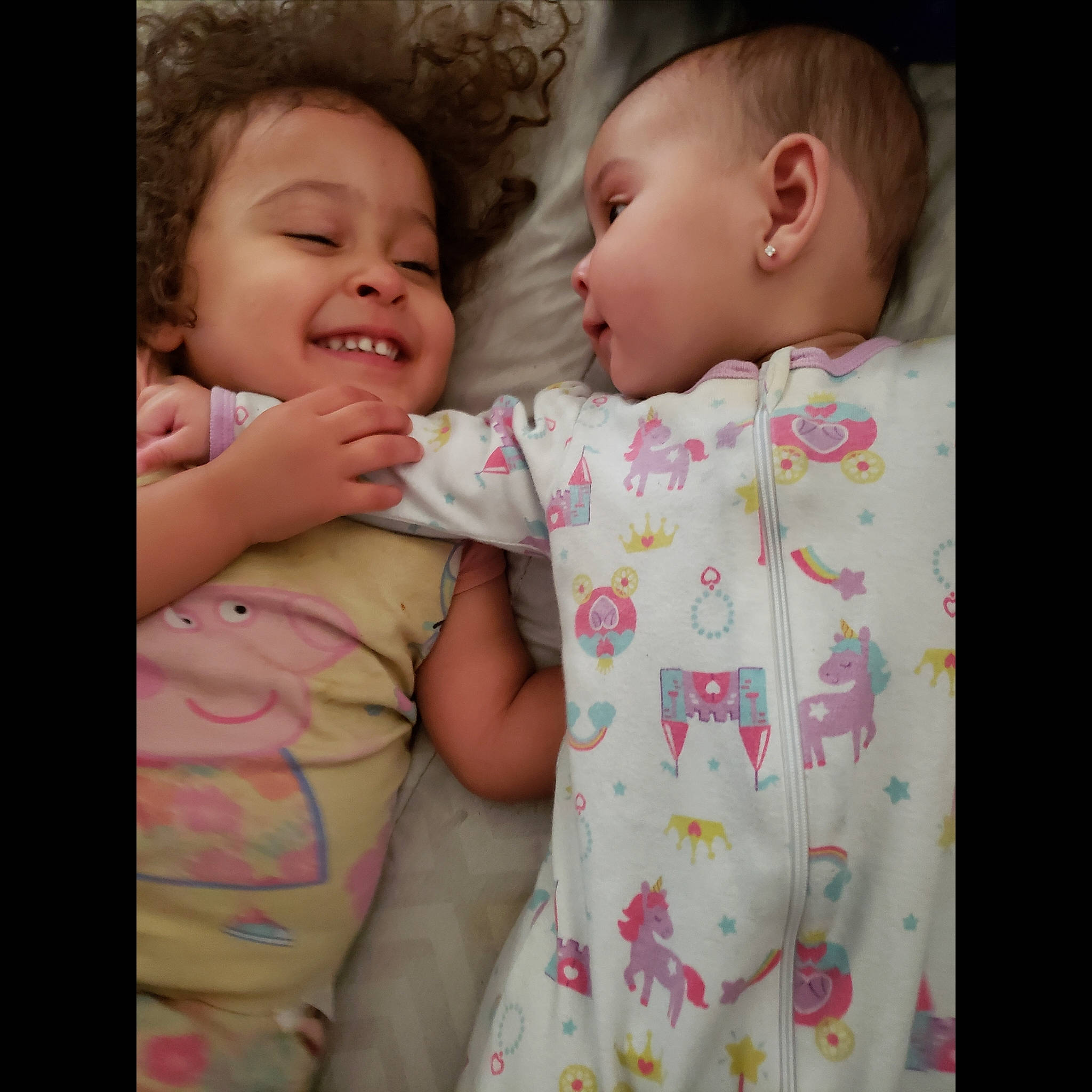 Jalina is registered to the contest to win money with this photo: baby, beauty, cheek, child, eye, face, facial_expression, forehead, happy, head, interaction, joy, lip, love, nose, people, person, photograph, pink, skin