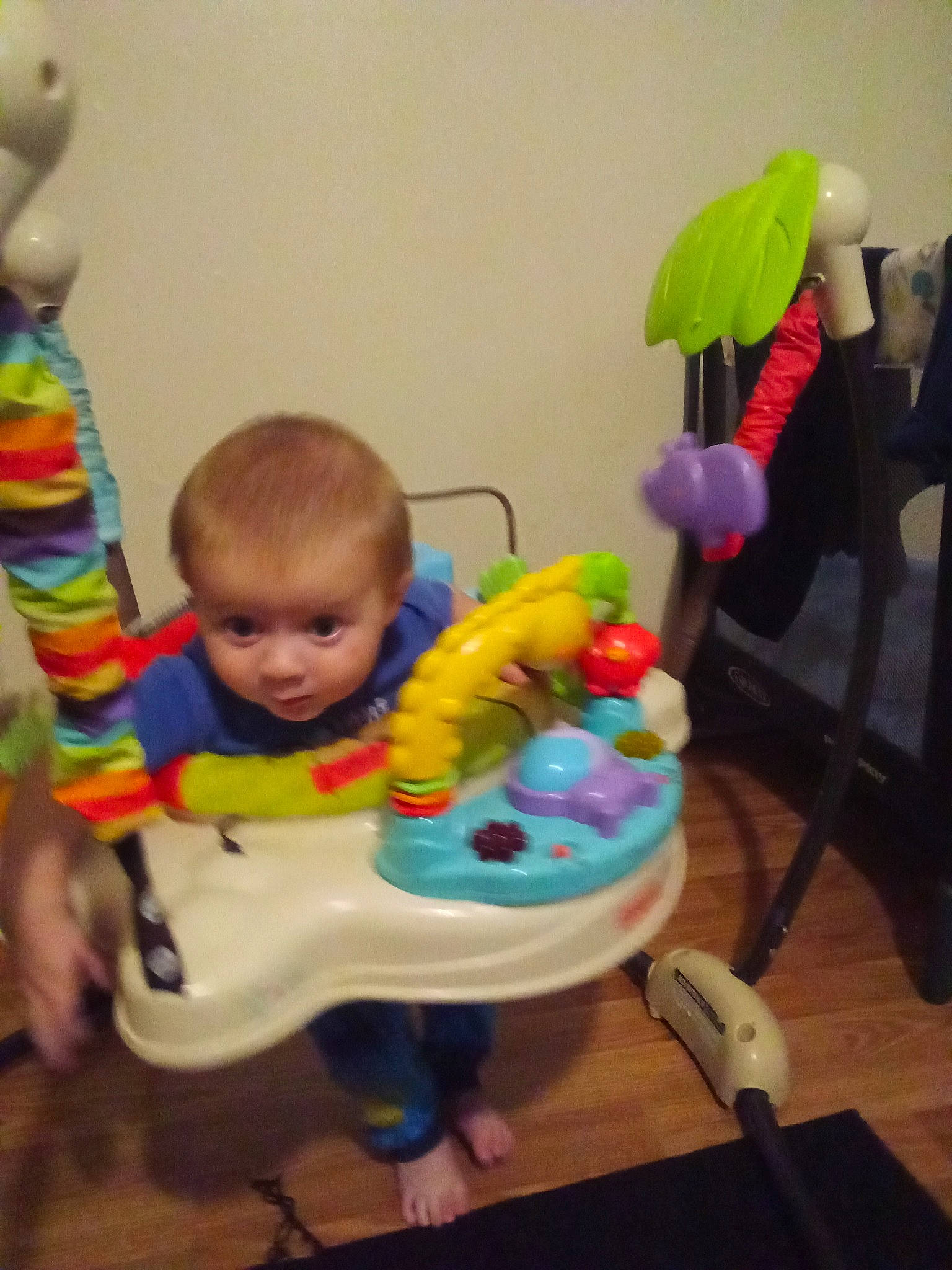 Cyrus joined the competition — help win amazing prizes! arm, baby, baby_mobile, baby_playing_with_toys, baby_products, baby_toddler_clothing, baby_toys, chair, child, fun, happy, leisure, person, plastic, play, room, sitting, stuffed_toy, toddler, toy