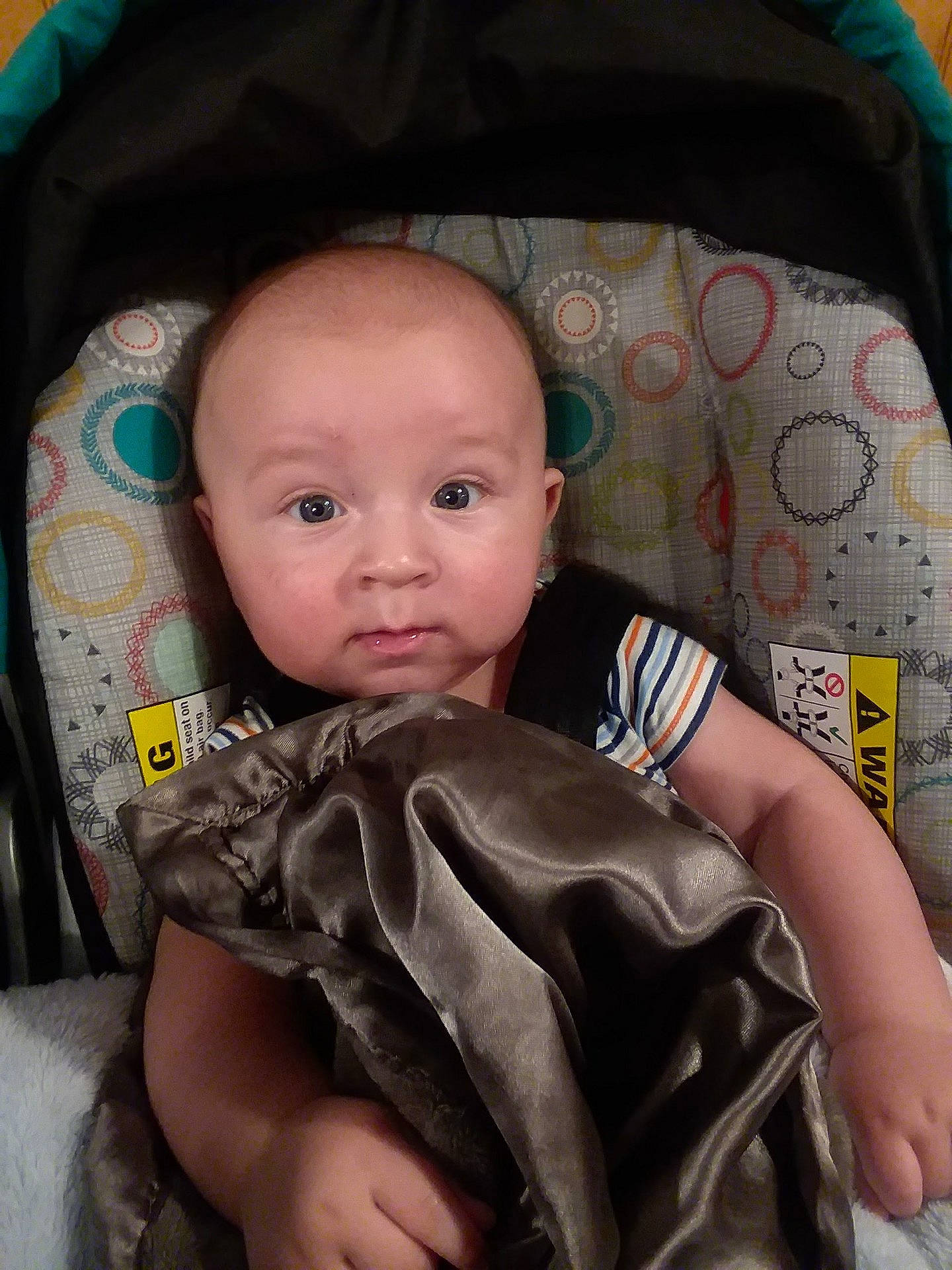 Shane is registered to the contest to win money with this photo: baby_products, boy, cheek, child, day, ear, eye, face, forehead, girl, head, infant, iris, mouth, nose, person, product, sitting, skin, smile