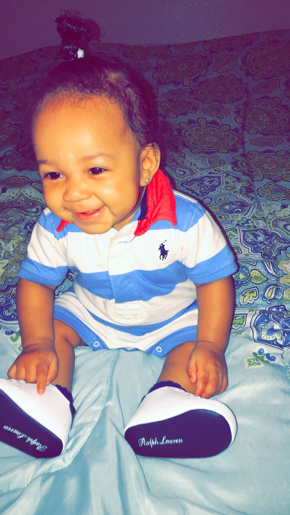 Karma joined the competition — help win amazing prizes! baby, baby_products, cheek, child, joy, nose, person, product, sitting, skin, smile, toddler