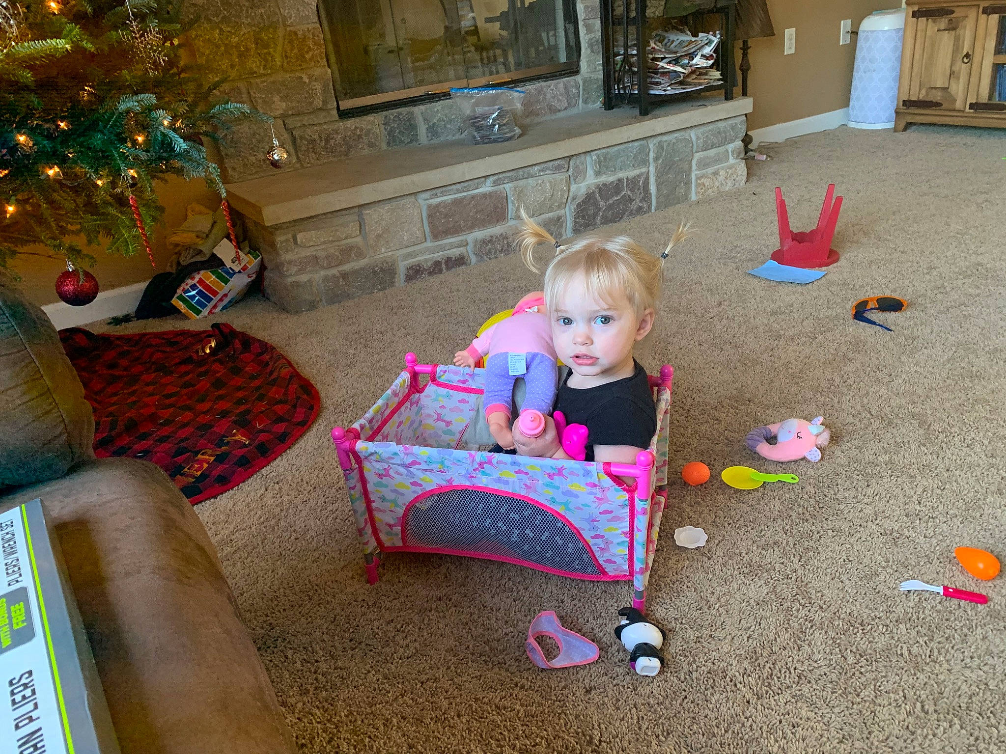 Nora joined the competition — help win amazing prizes! child, floor, flooring, person, play, playset, toddler