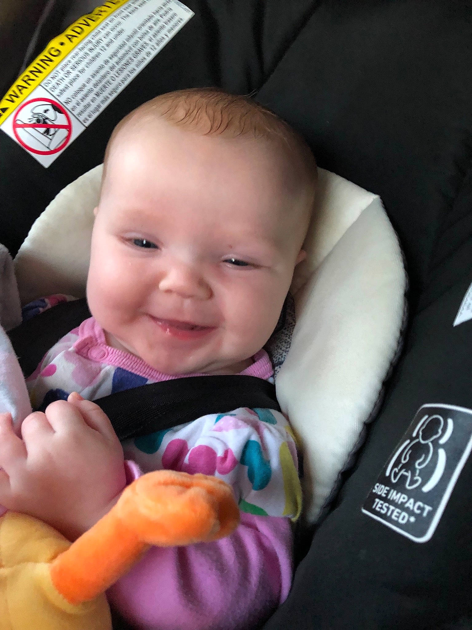 Annabelle joined the competition — help win amazing prizes! baby, baby_carriage, baby_in_car_seat, baby_products, car_seat, cheek, child, finger, hand, joy, person, product, skin, toddler