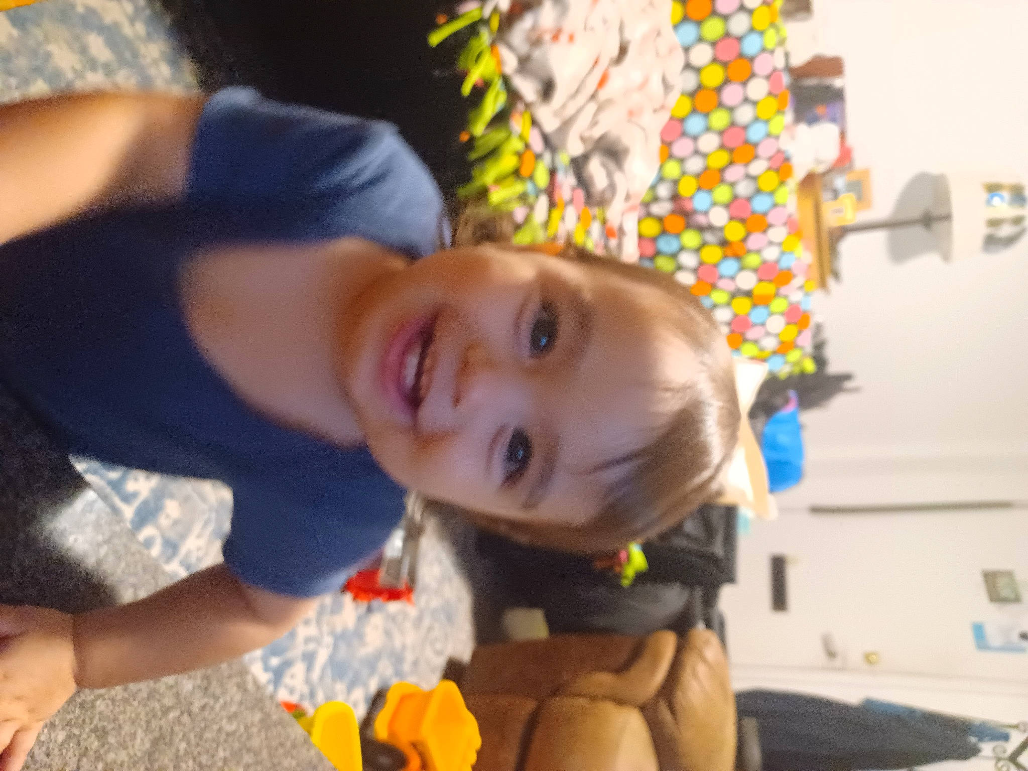 Kenneth joined the competition — help win amazing prizes! baby, cheek, child, eye, fun, happy, joy, kindergarten, laugh, leisure, mouth, nose, person, plastic, play, room, smile, t_shirt, toddler, toy