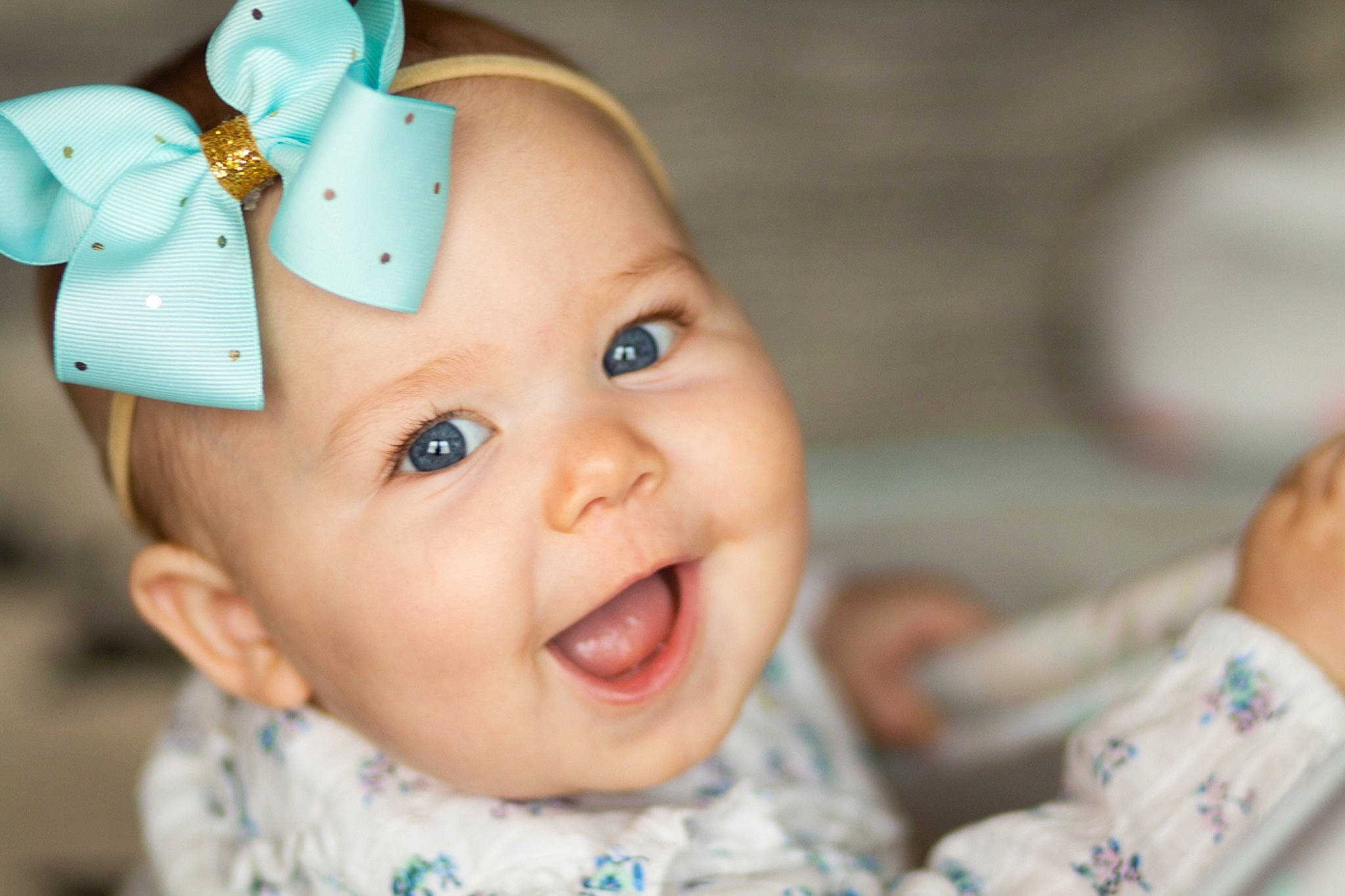 Katherine joined the competition — help win amazing prizes! baby, baby_toddler_clothing, blue, cheek, chin, ear, eye, eyelash, face, happy, hat, head, headgear, headwear, iris, lip, nose, person, product, skin