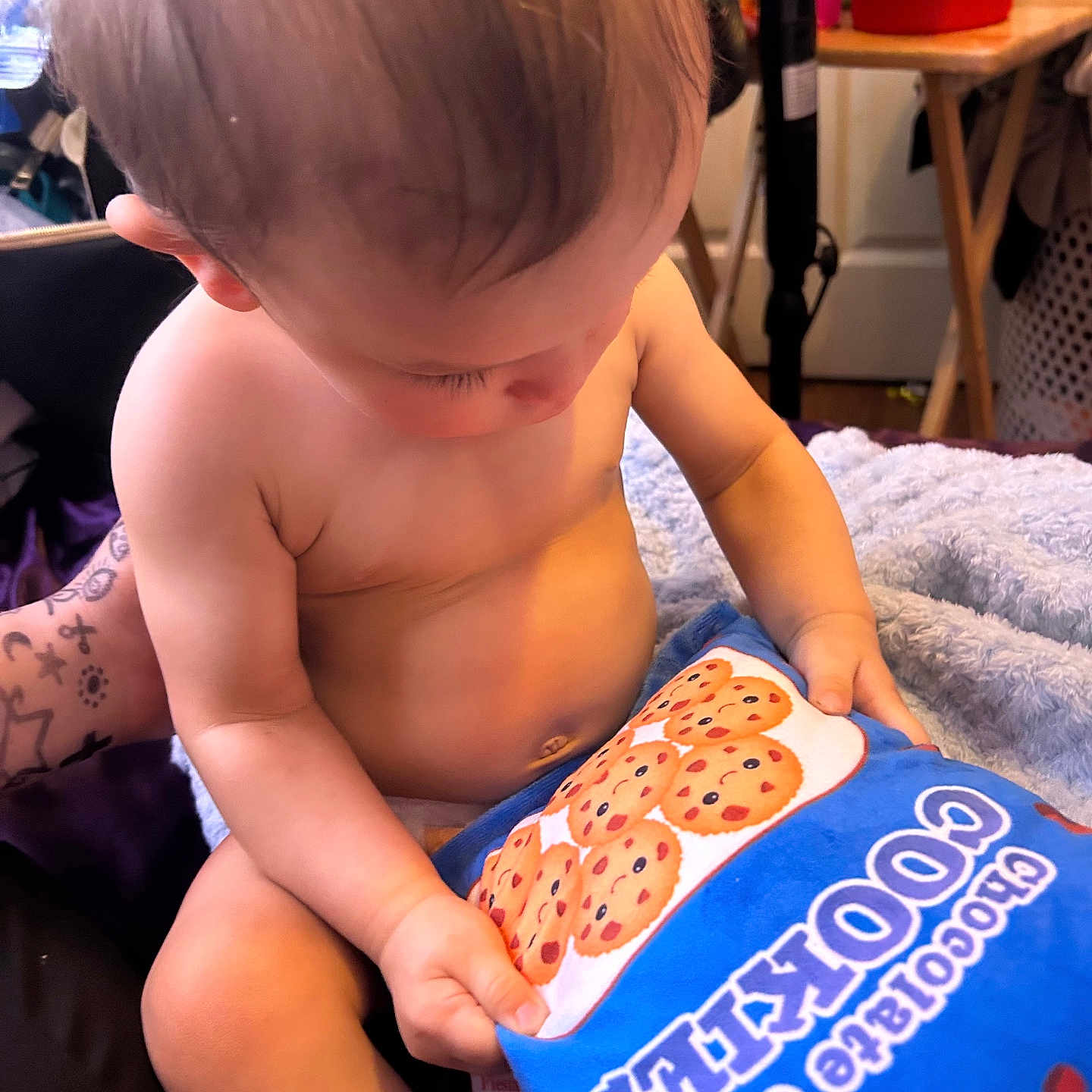 Wilford joined the competition — help win amazing prizes! baby, birthdaycake, bodypart, cake, couch, cream, dessert, eating, face, finger, food, furniture, hand, head, openingpresent, person, photography, portrait, reading, sweets