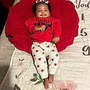 Emerald joined the competition — help win amazing prizes! baby, bed, bedroom, blanket, clothing, couch, cushion, face, furniture, happy, head, homedecor, indoors, pajamas, pants, person, photography, portrait, room, t_shirt