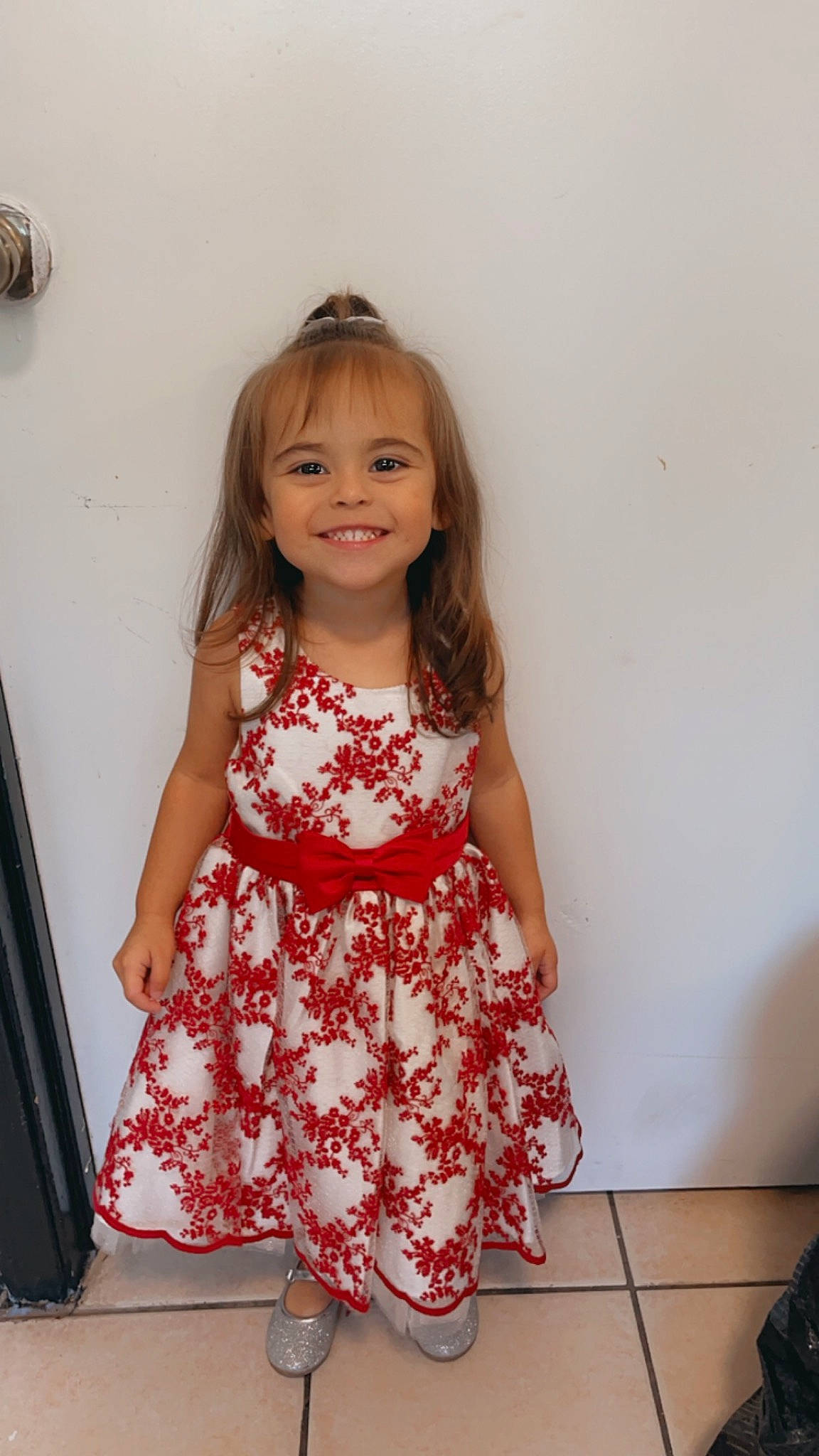 Kamilah joined the competition — help win amazing prizes! baby_toddler_clothing, child, day_dress, dress, facial_expression, fashion_design, fun, hairstyle, happy, iris, joint, joy, one_piece_garment, person, pink, shoulder, skin, sleeve, smile, thigh