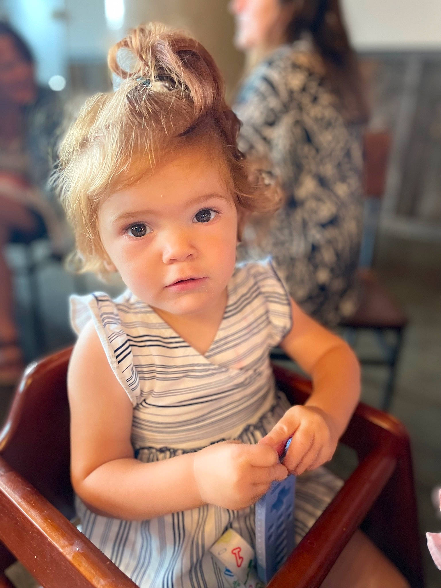 Briar joined the competition — help win amazing prizes! baby_toddler_clothing, blond, chair, cheek, child, event, eyelash, fashion_design, fun, hair, happy, iris, leisure, person, shoulder, sitting, skin, thumb, toddler, vacation