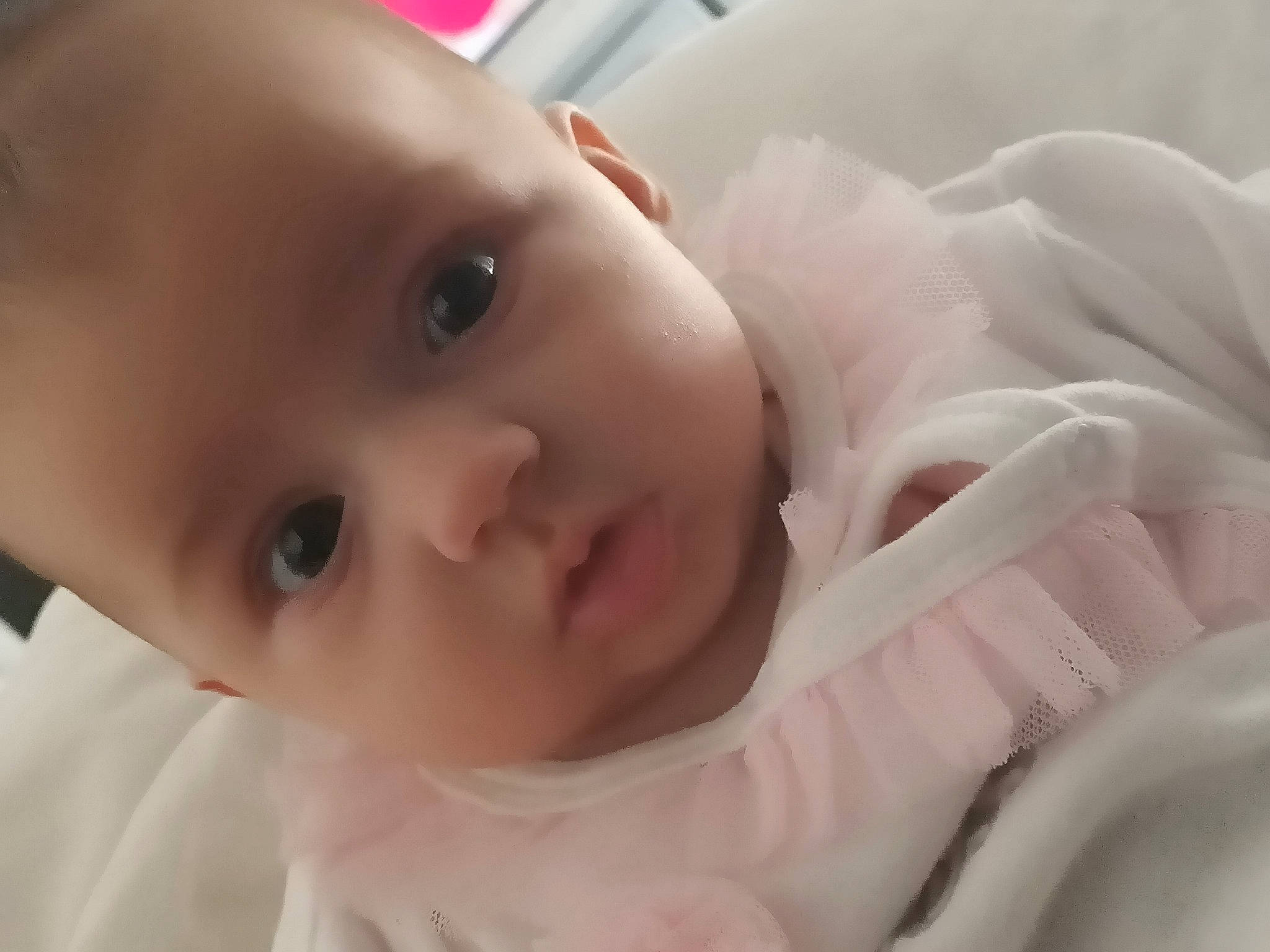 Soheïla participe au concours pour gagner de l'argent avec cette photo : baby, beauty, cheek, child, chin, close_up, ear, eye, eyebrow, eyelash, face, facial_expression, head, lip, mouth, nose, person, pink, skin, smile