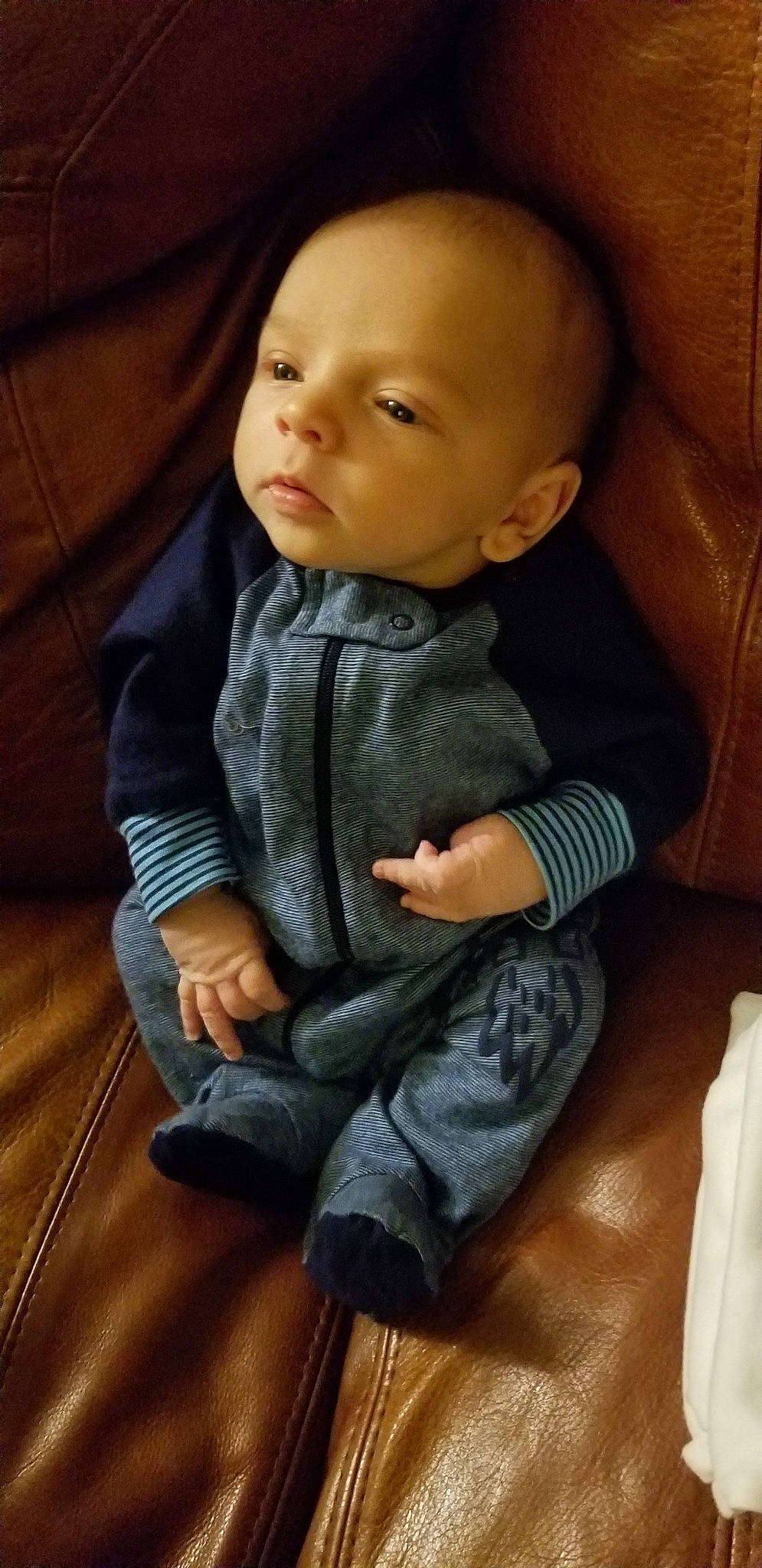 Nickolas is registered to the contest to win money with this photo: child, infant, person, sitting, toddler