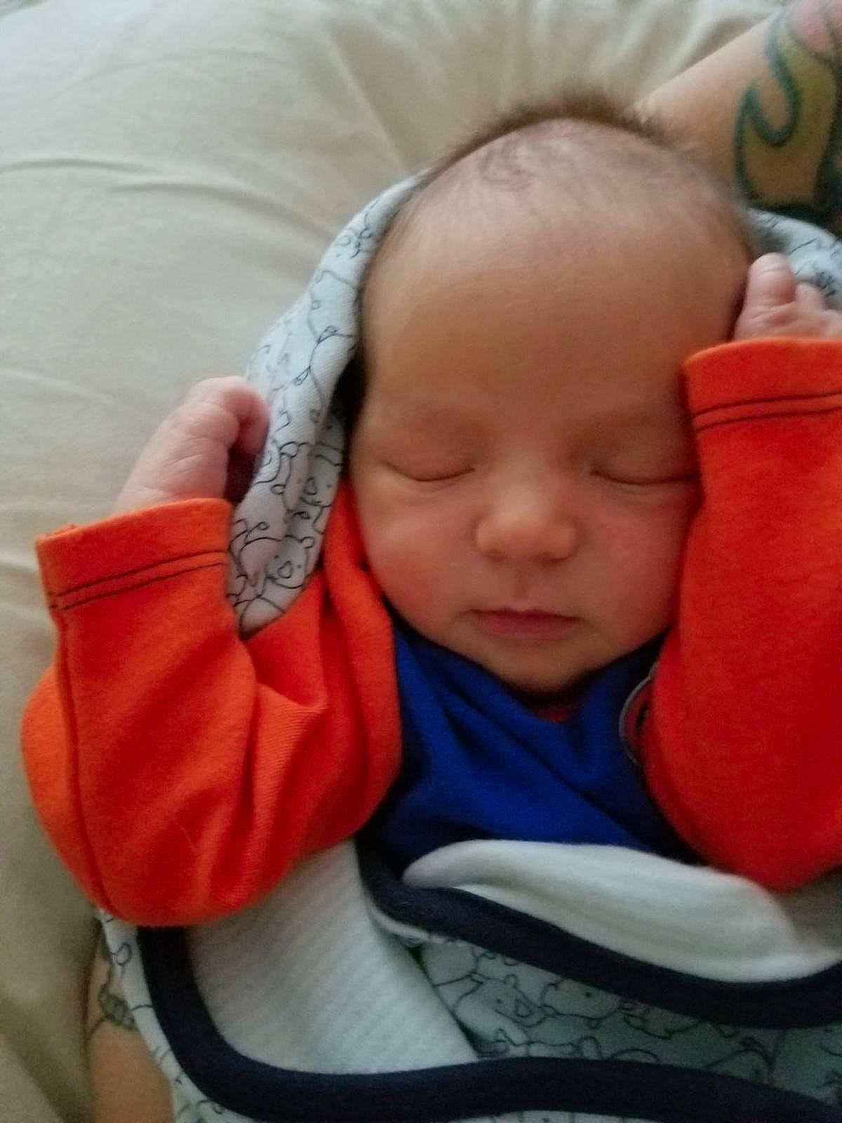 Nickolas joined the competition — help win amazing prizes! cheek, child, ear, head, infant, person, product, sleep, toddler