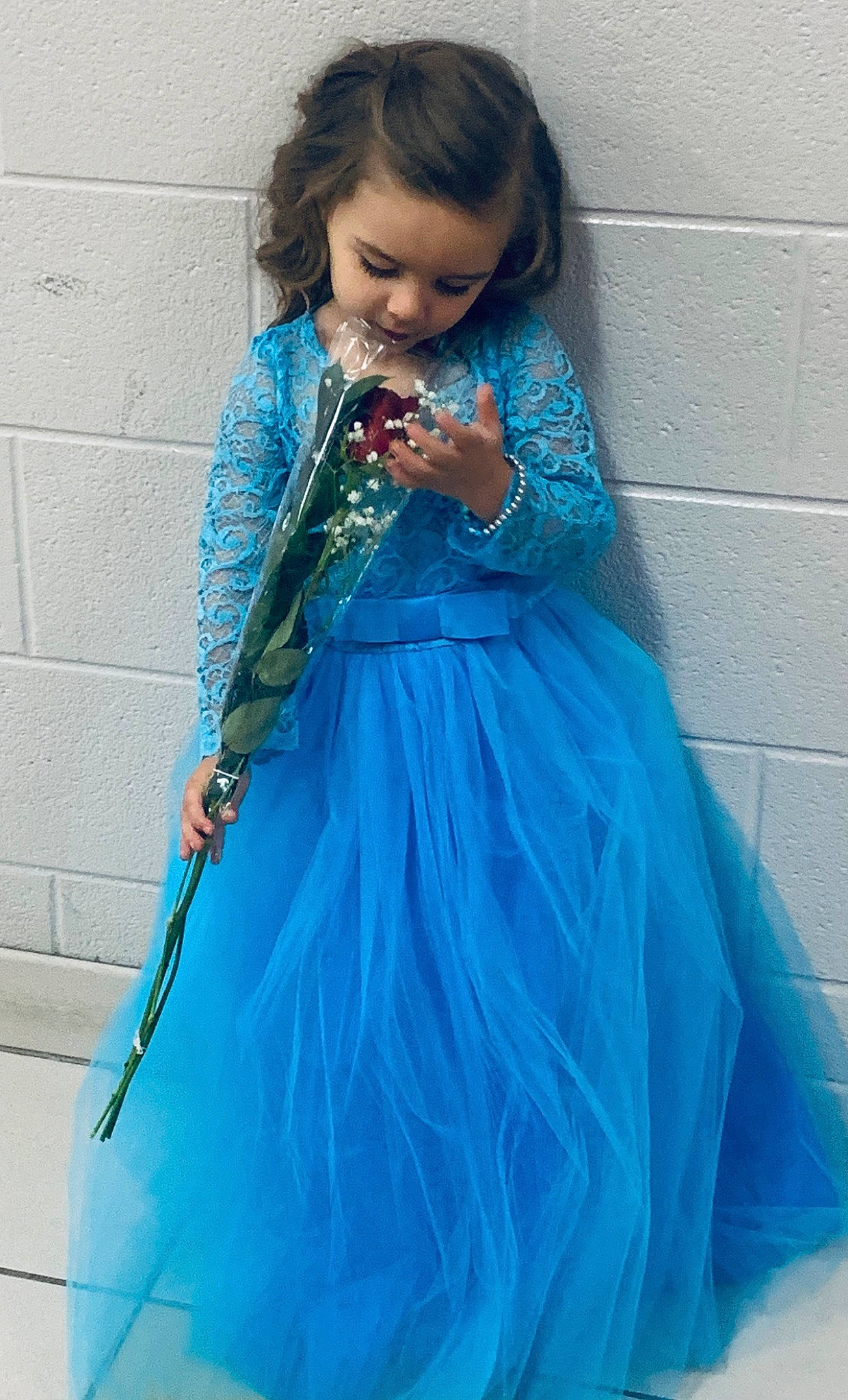Madyson is registered to the contest to win money with this photo: aqua, arm, blue, clothing, day_dress, dress, face, fashion_design, hair, head, human_body, musical_instrument, one_piece_garment, outerwear, person, pink, purple, sleeve, smile, street_fashion