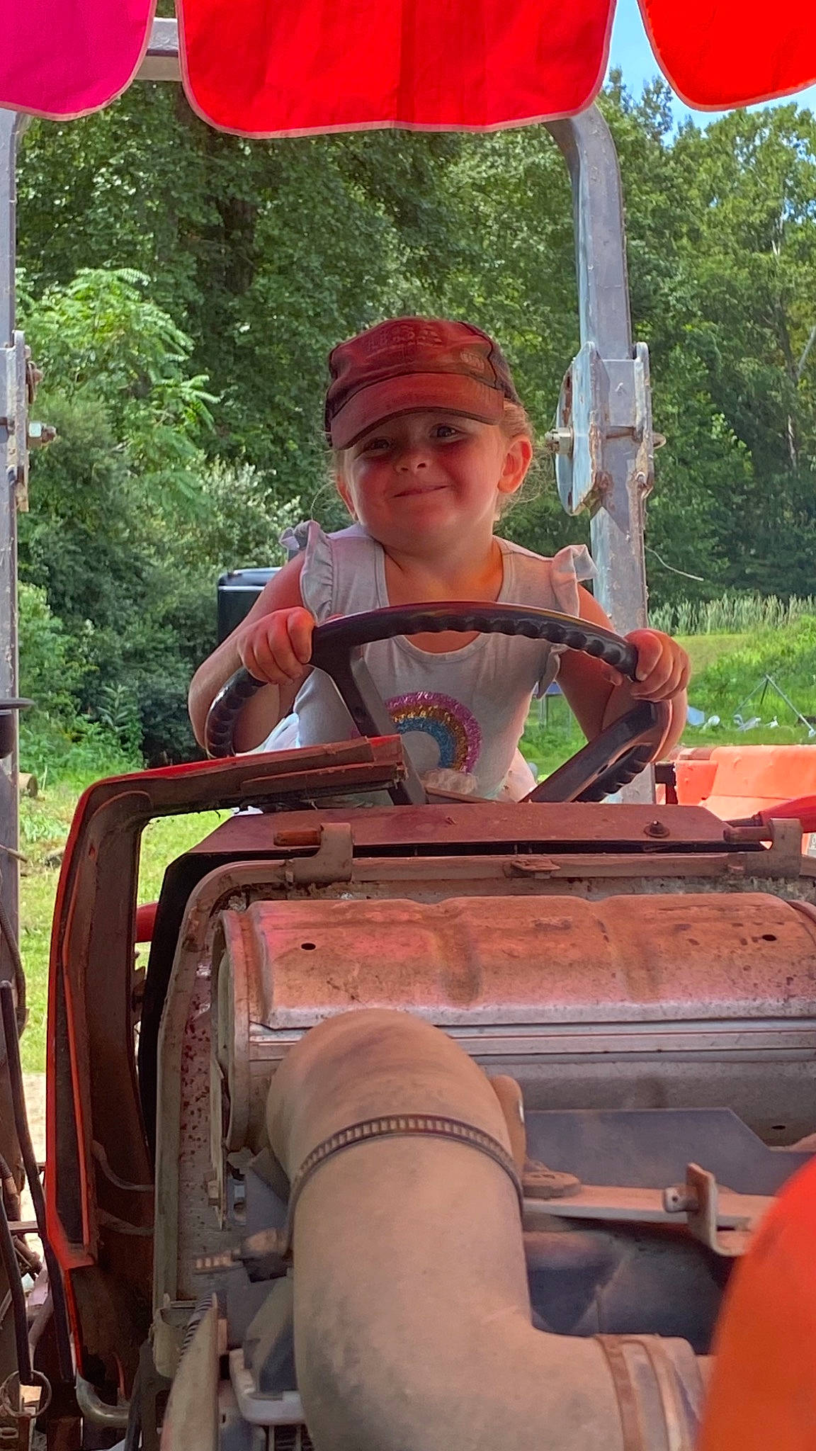 Dixie joined the competition — help win amazing prizes! auto_part, automotive_exterior, automotive_tire, automotive_wheel_system, automotive_window_part, bumper, gas, hat, headwear, joy, leisure, machine, motor_vehicle, person, plant, recreation, shorts, soil, t_shirt, tree