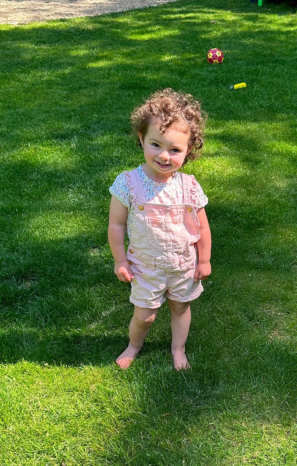 Isabelle joined the competition — help win amazing prizes! baby, baby_toddler_clothing, barefoot, botany, child, flower, fun, garden, grass, grass_family, grassland, groundcover, happy, joy, lawn, leaf, meadow, people_in_nature, person, plant
