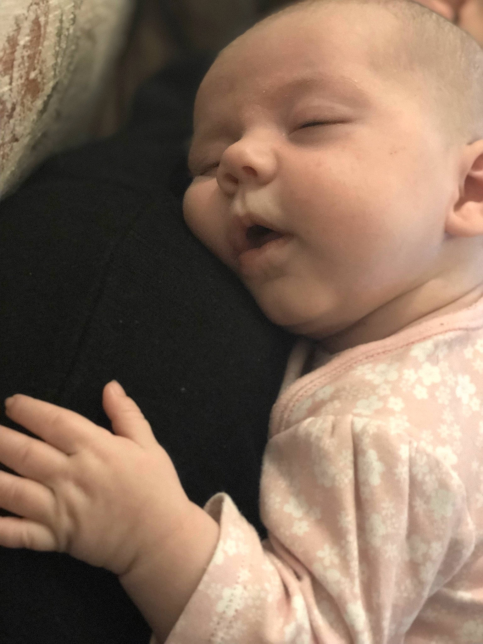 Peggy joined the competition — help win amazing prizes! baby, cheek, child, chin, face, hand, head, human, mouth, nose, person, skin, sleep, toddler